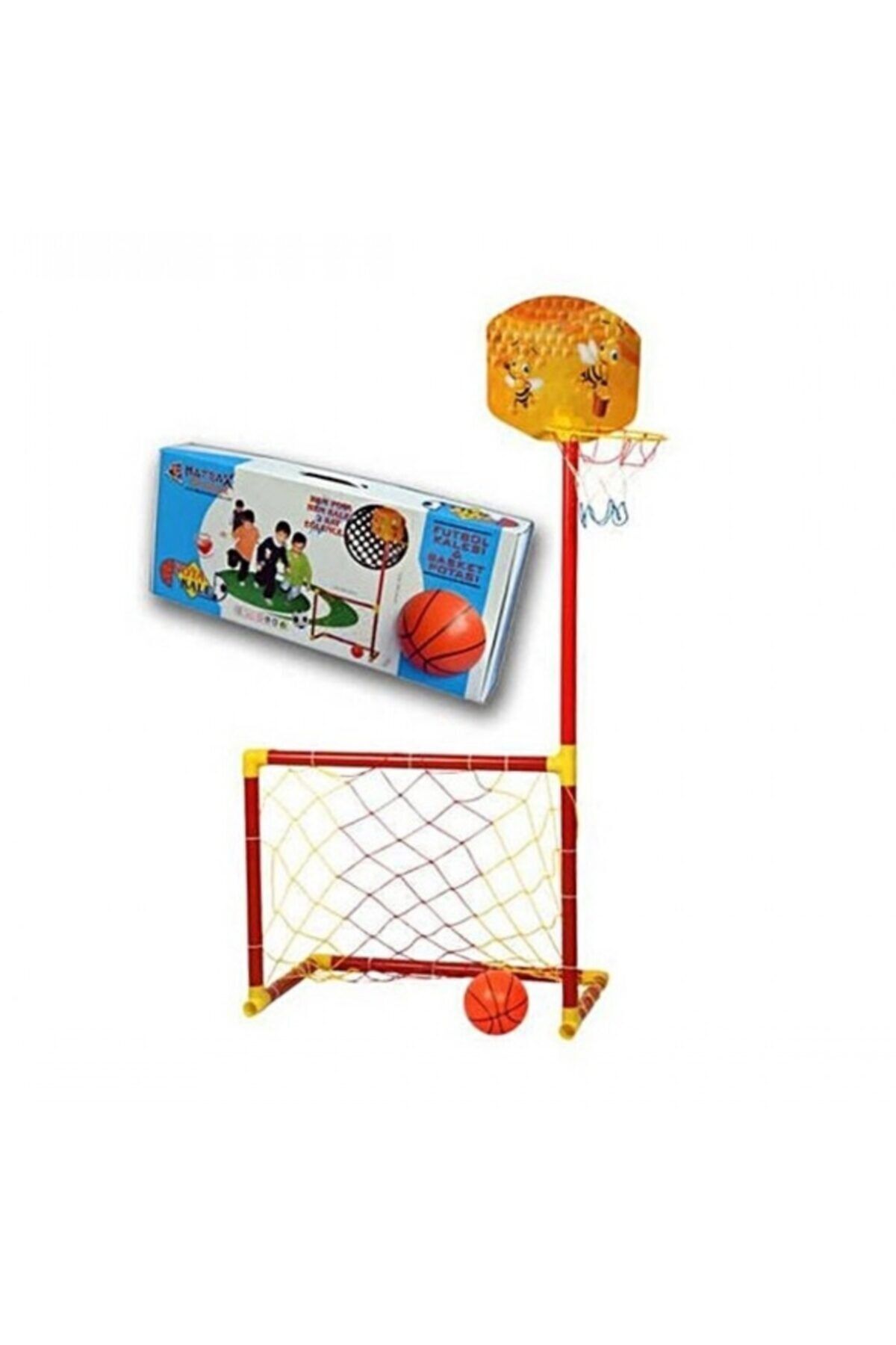 AKÇİÇEK OYUNCAK Futbol Kalesi Ve Basket Potası
