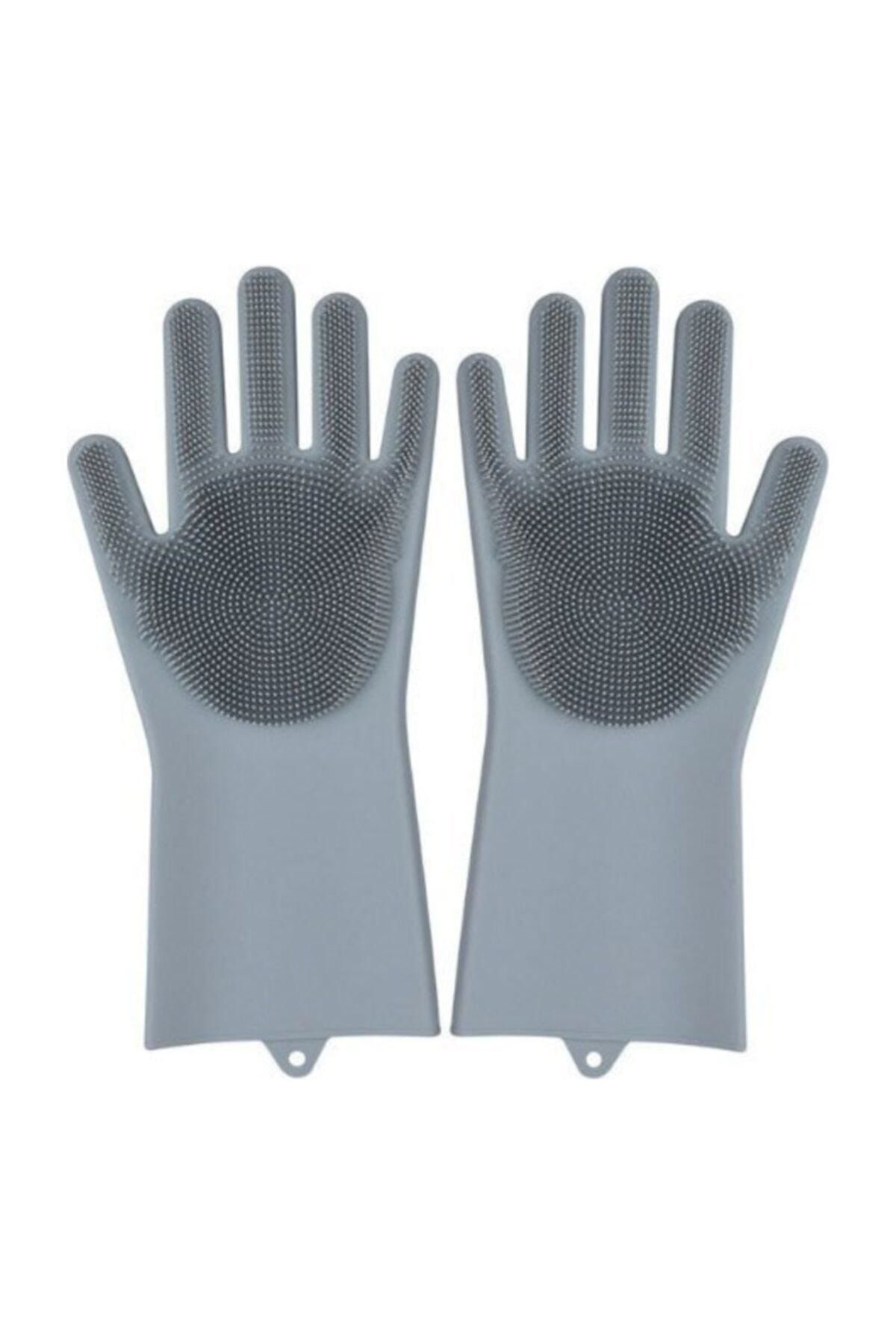 sonavm Magic Gloves Sihirli Bulaşık Eldiveni Mutfak Banyo Temizleme Fırçası Oto Ev Iş