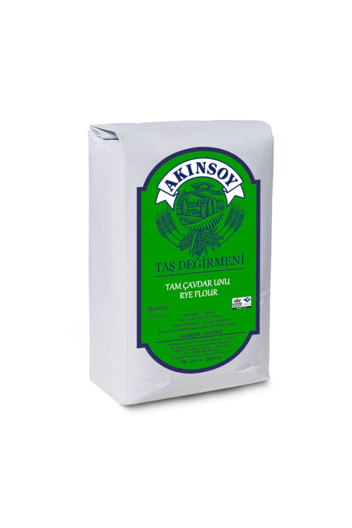 AKINSOY Yerli Tohum Tam Çavdar Unu 1 Kg