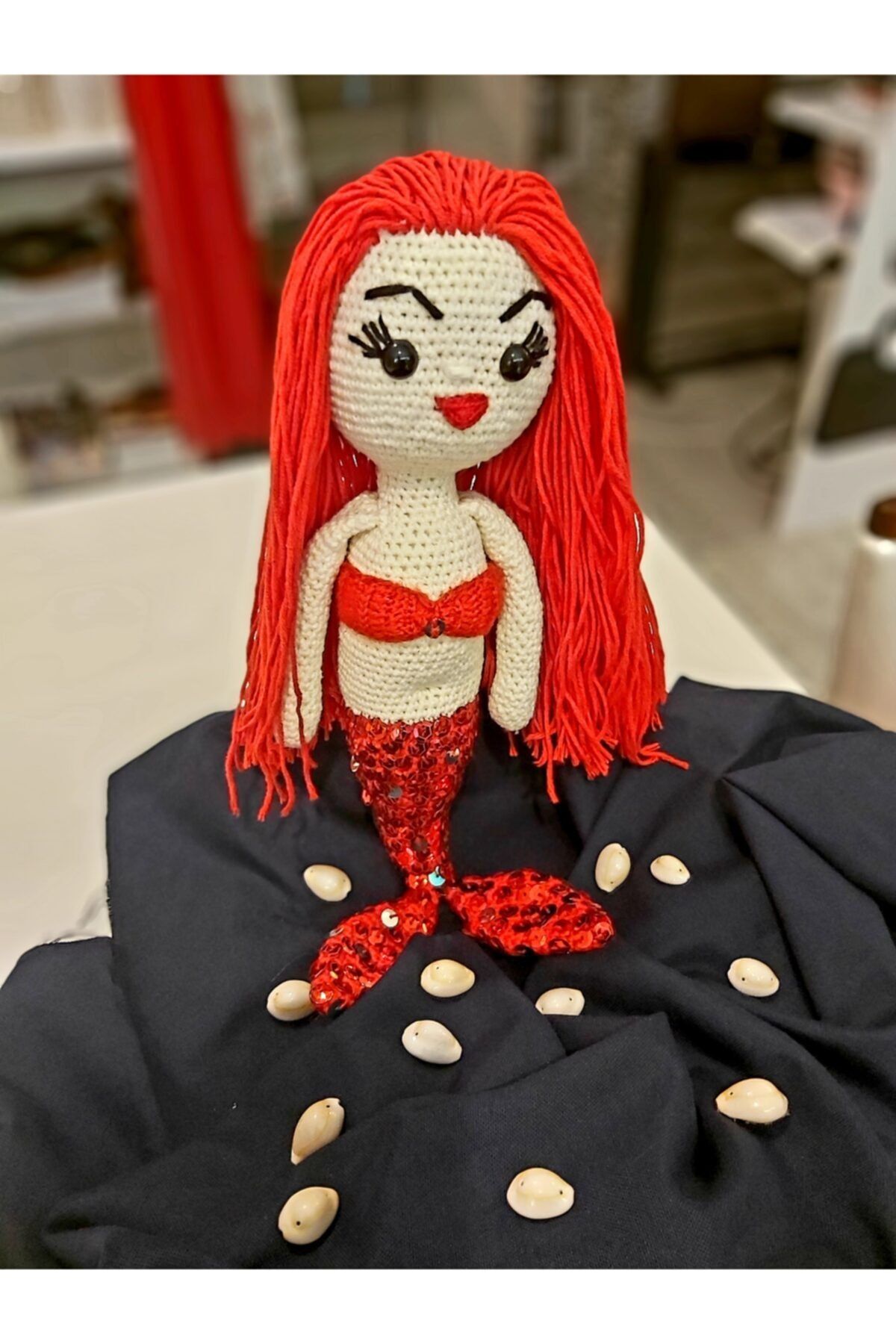 Örgü Bebek Amigurumi Denizkızı