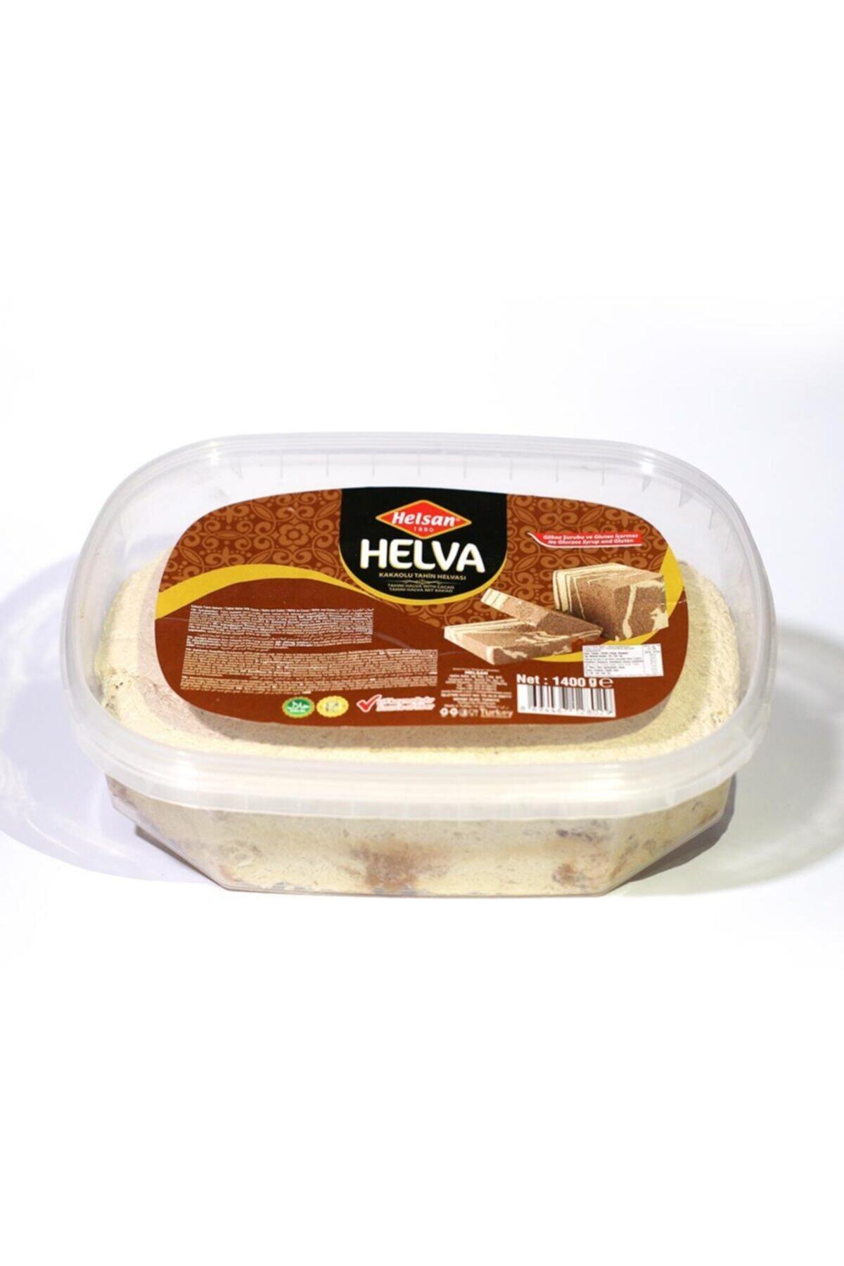 HELSAN Glikozsuz Kakaolu Helva 1400 Gr