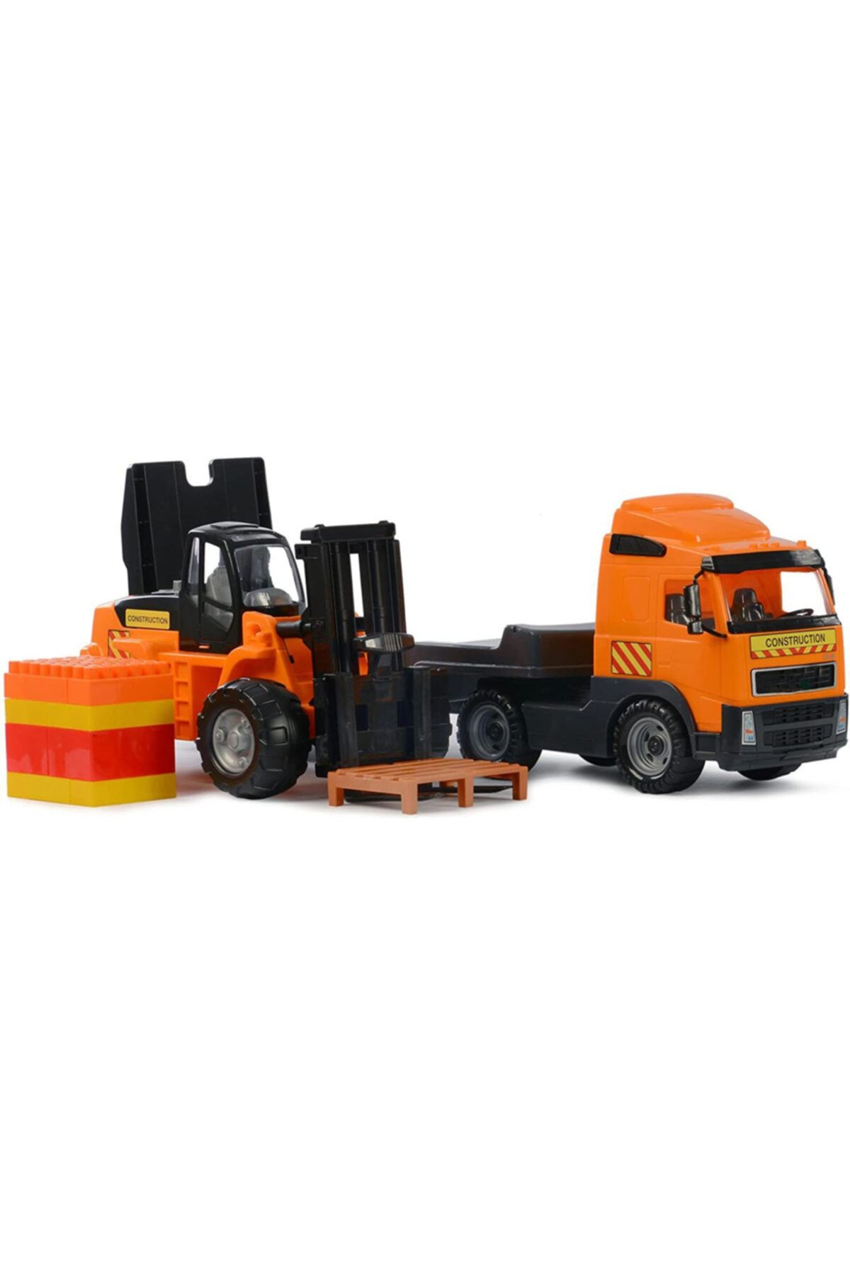 Polesie Tasarım Parçalı Yükü Oyuncak Forklift Ve Traktör