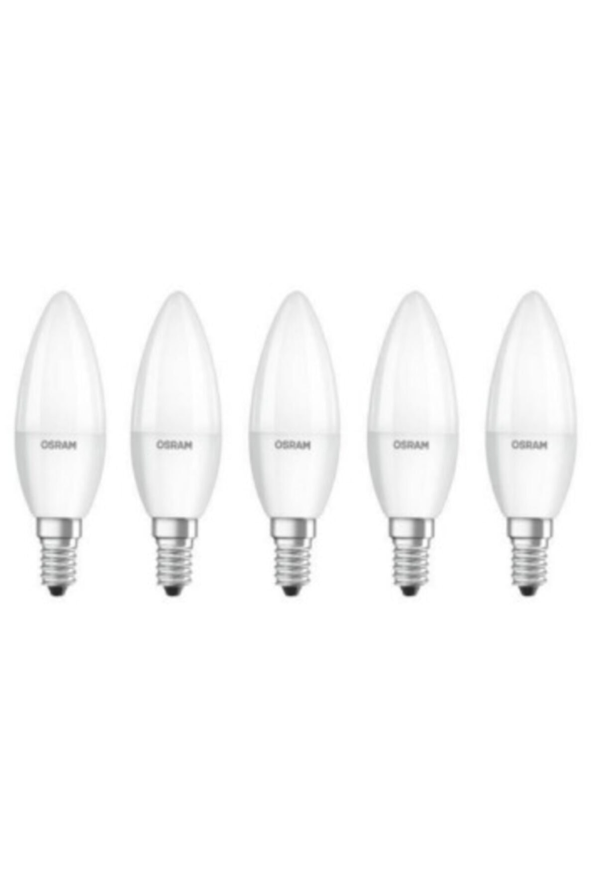 Osram Ledvance Value 5.7 Watt E14 Duylu Led Mum Ampul Beyaz Işık - (5 Adet)