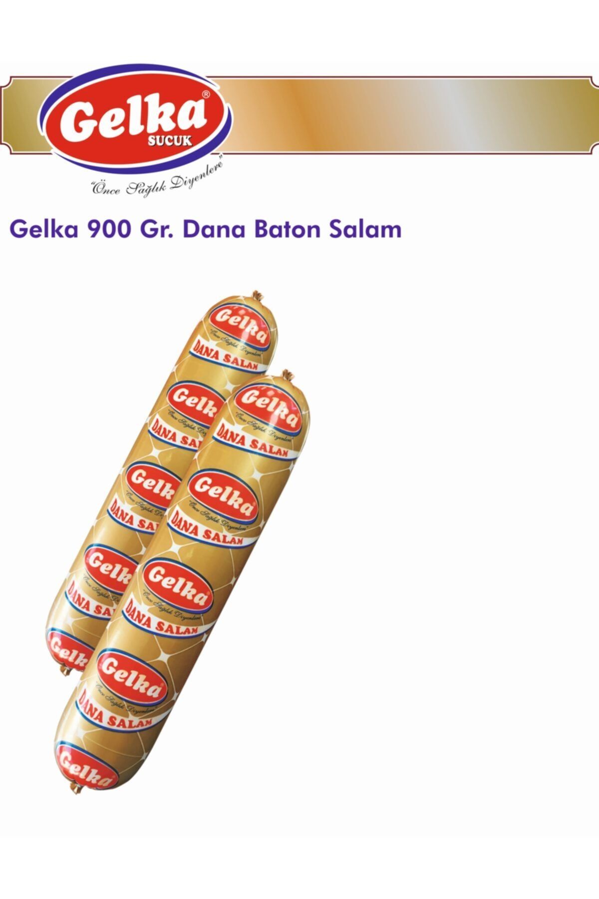 Gelka Sucuk Gelka 900 Gr. Dana Baton Salam