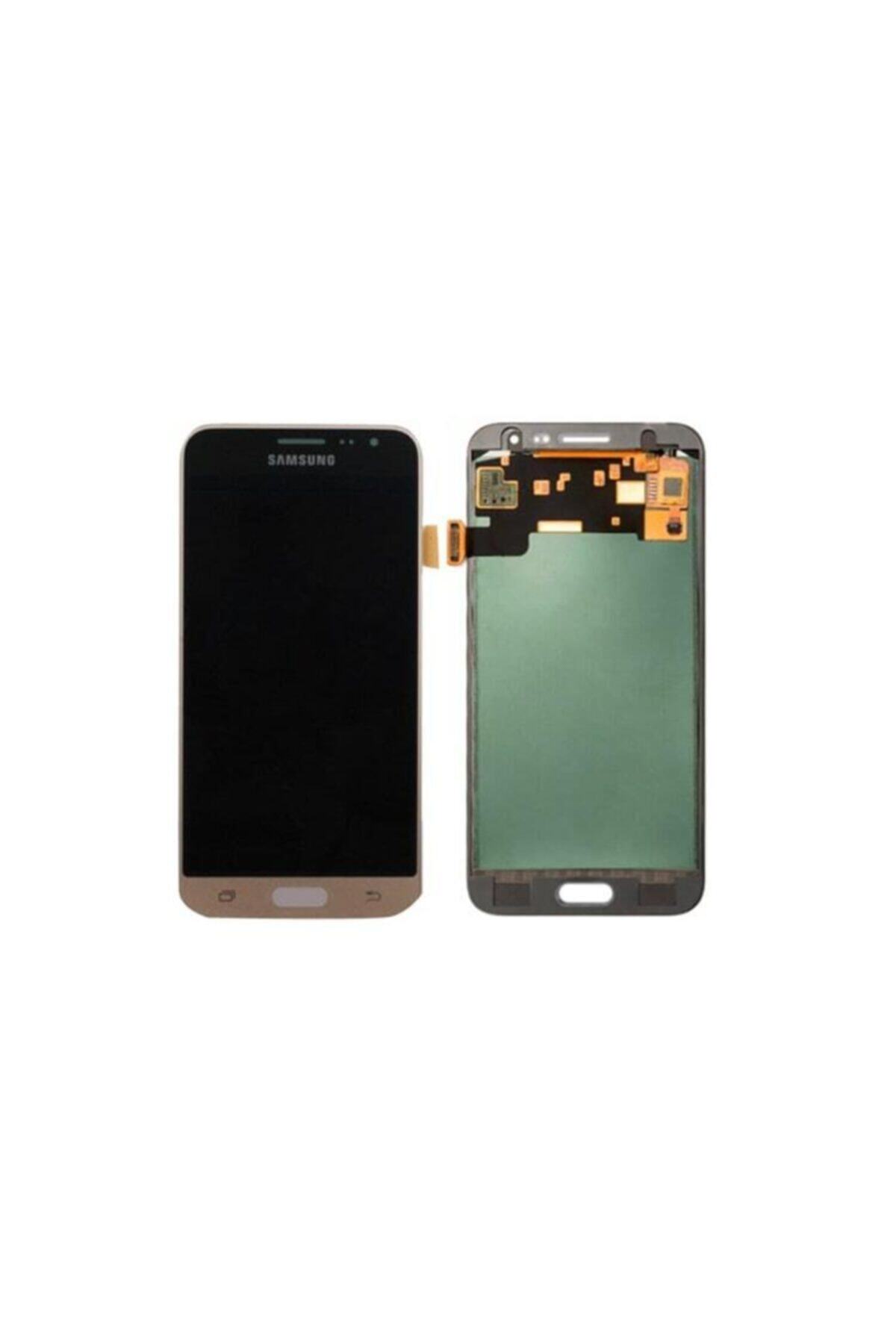 Samsung Galaxy J3 Lcd Uyumlu Dokunmatikli Oled Gold Ekran