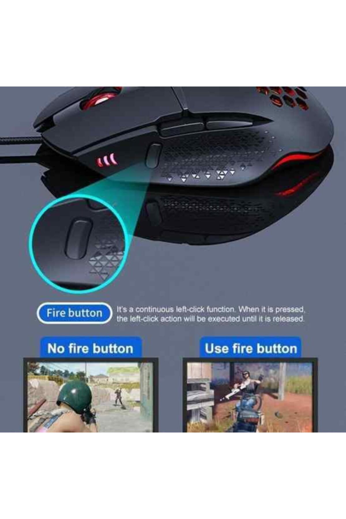 iMice Imıce T90 8 Anahtar 7200dpı Usb Kablolu Aydınlık Oyun Faresi, Kablo Uzunluğu: 1,8 M
