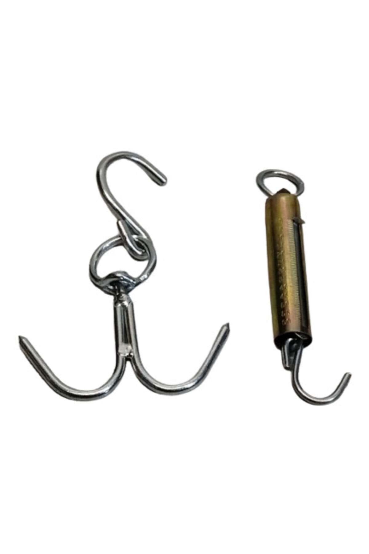 Sunix Döner Sistemli Çift Kancalı Et Asma Kancası Ve 60 Kg El Kantarı