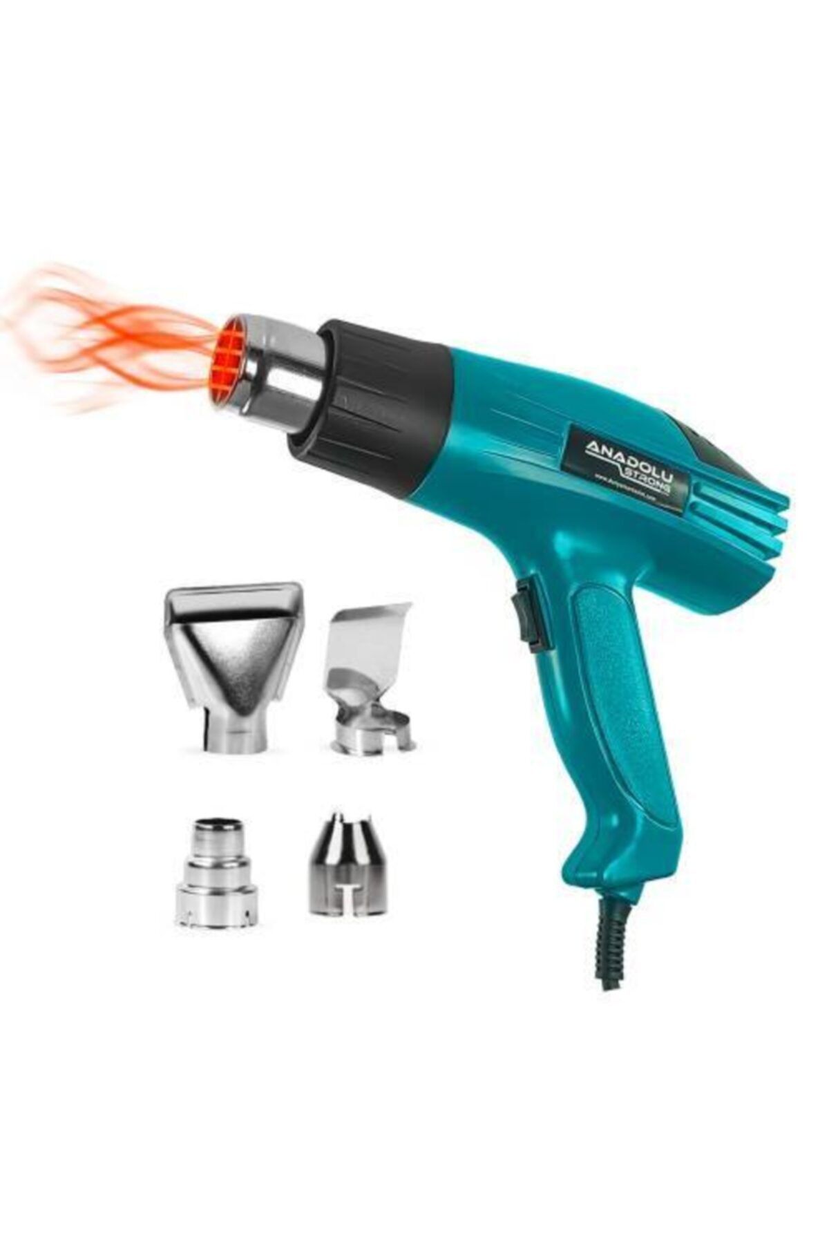 DNCSTORE Anadolustrong Ans1010 Sıcak Hava Tabancası 2000w Kademeli Otomatik Korumalı Aksesuar
