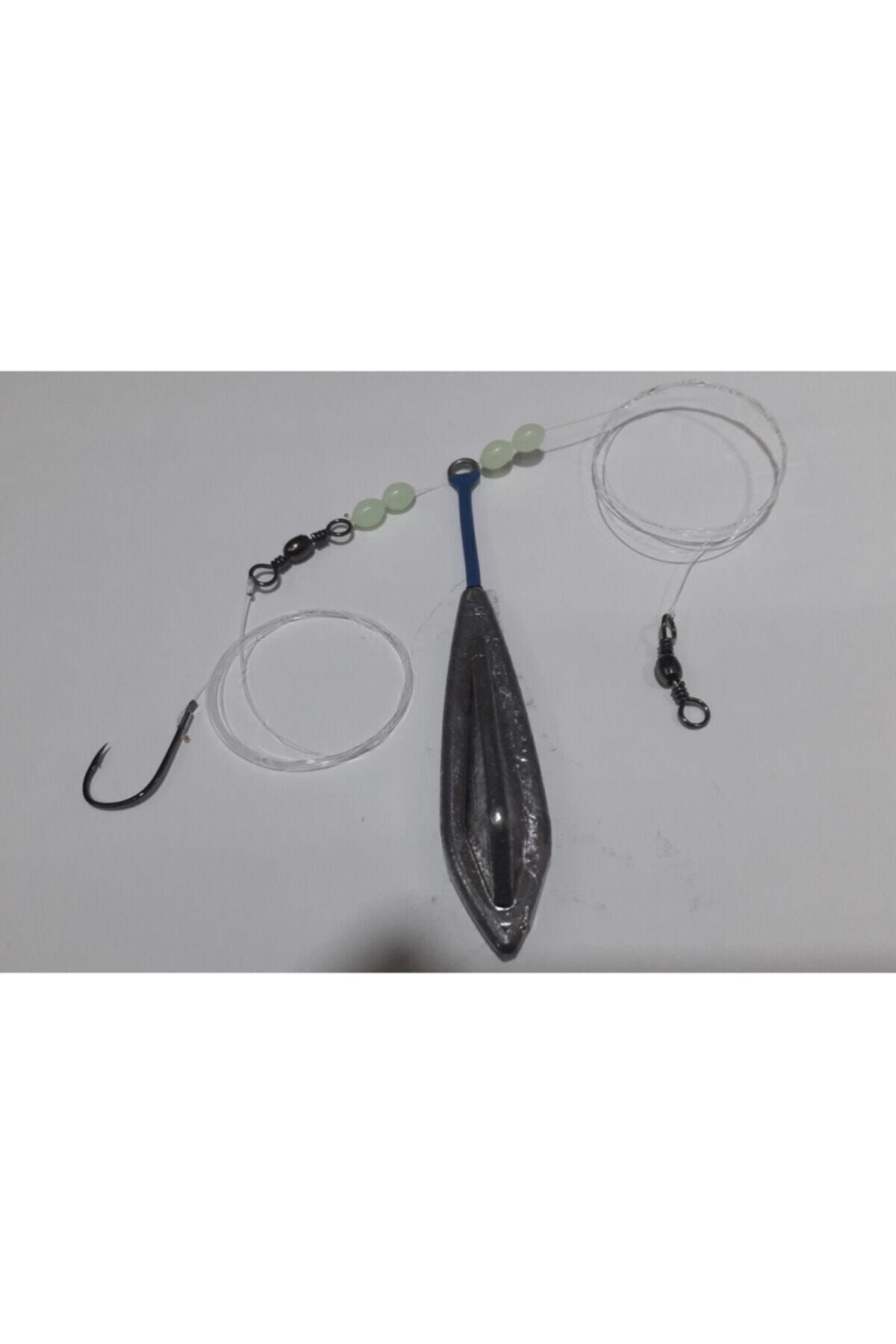 Hunter Eyes Kanatlı Surf Kurşunlu Çipura Takımı 40 gr