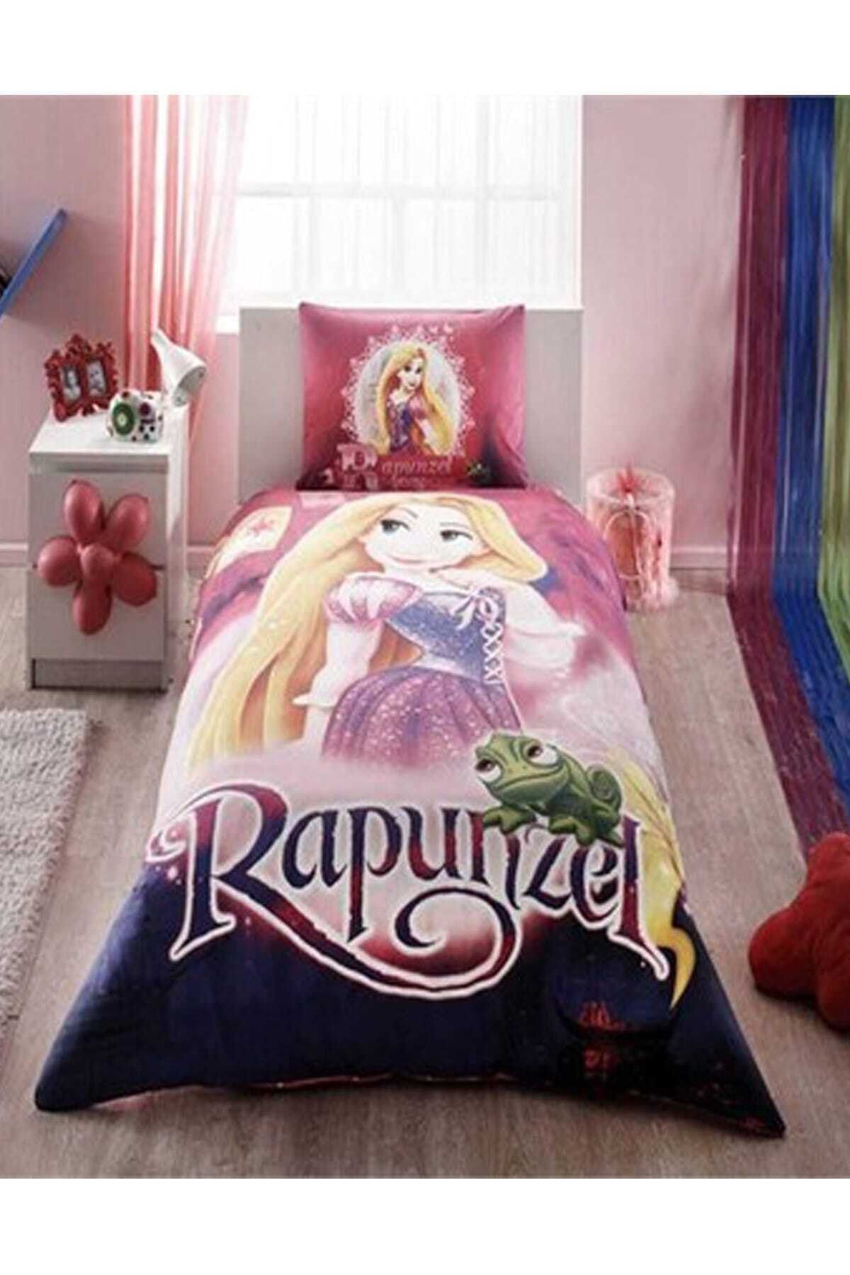 Lisanslı Dısney Rapunzel Nevresim Takımı