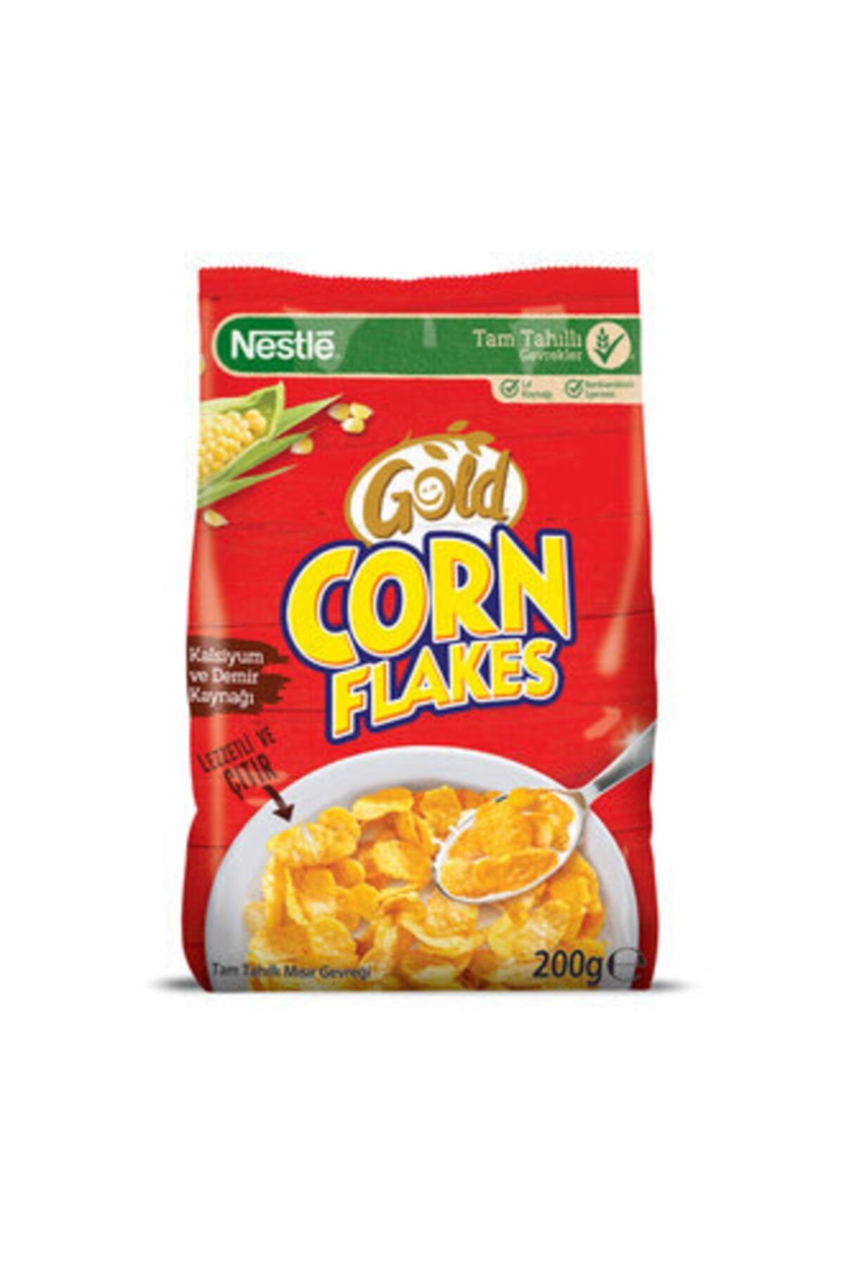 Nestle Gold Corn Flakes Tam Tahıl Mısır Gevreği 200 G