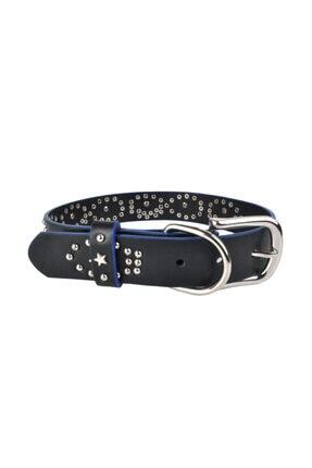 Milano Büyük Boy Deri Köpek Tasması 55 Cm Image 0
