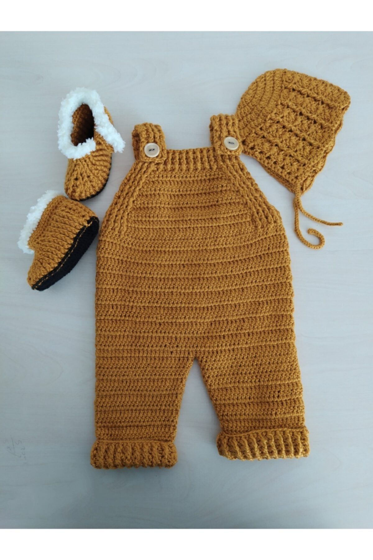 atlantis baby el orgu bebek tulumu 0 3 ay fiyati yorumlari trendyol