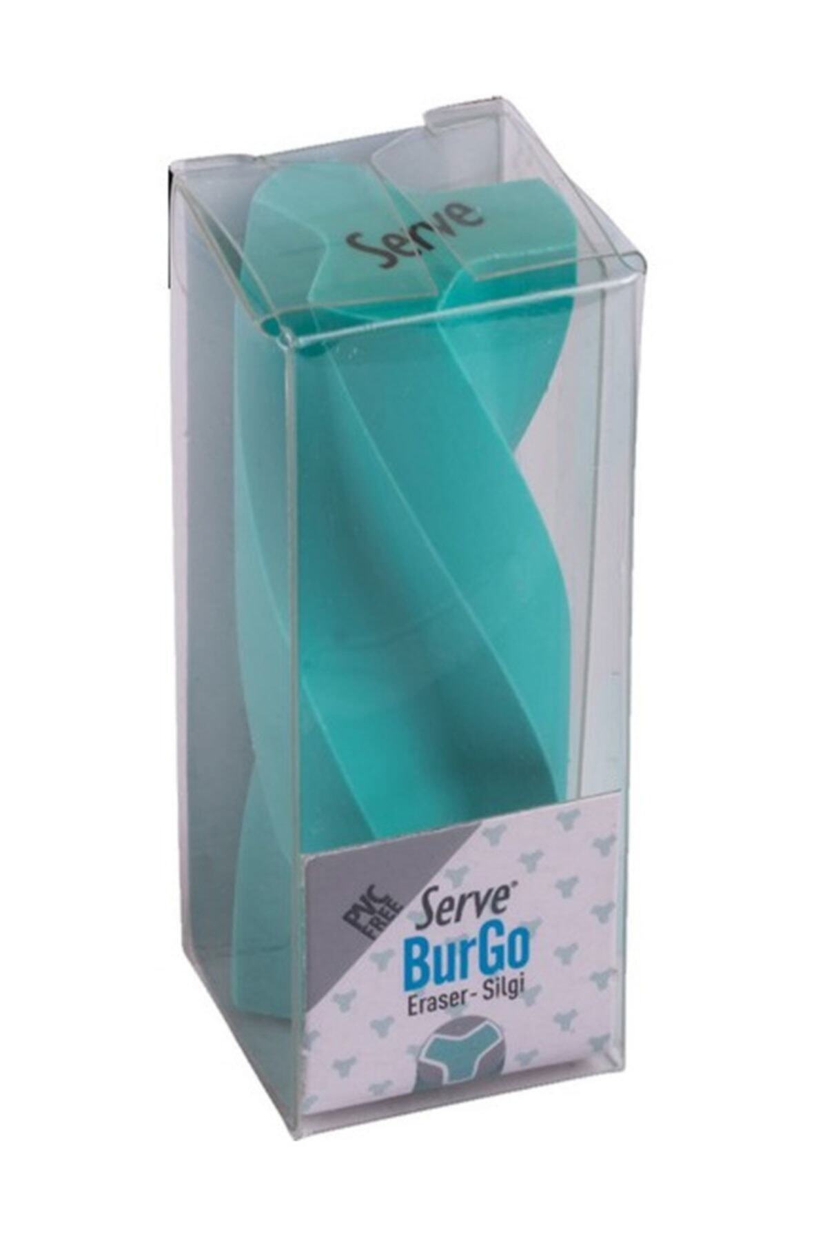 Serve Burgo Pastel Turkuaz Silgi P181201