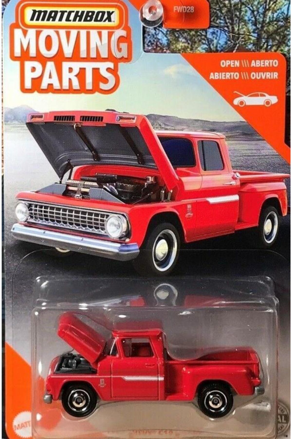 Matchbox 1:64 Araba Serisi 1963 Chevy C10 Pickup Fwd28 - Gtt21