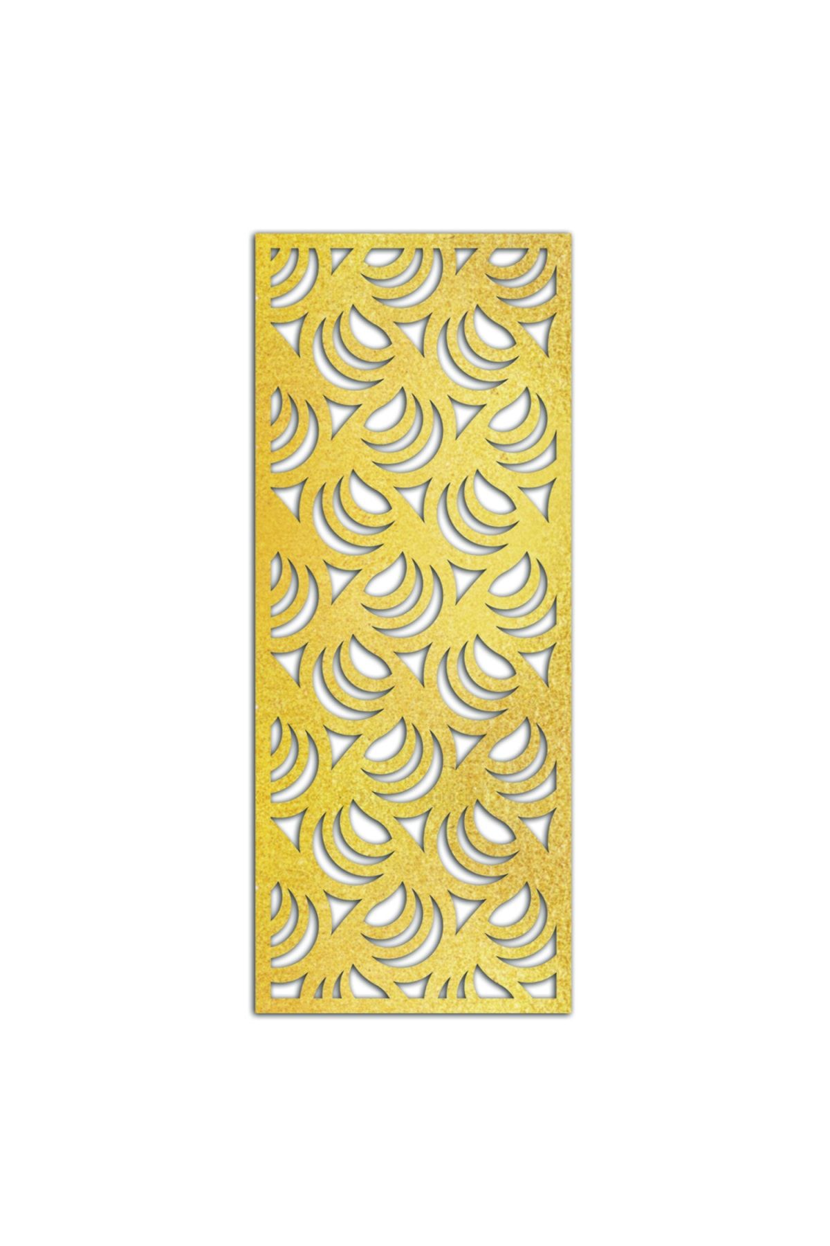 Liar Dekor Liar Ahşap Seperatör (Paravan) - KSP-17 - (18 mm) - (100 cm x 210 cm) - (Gold)
