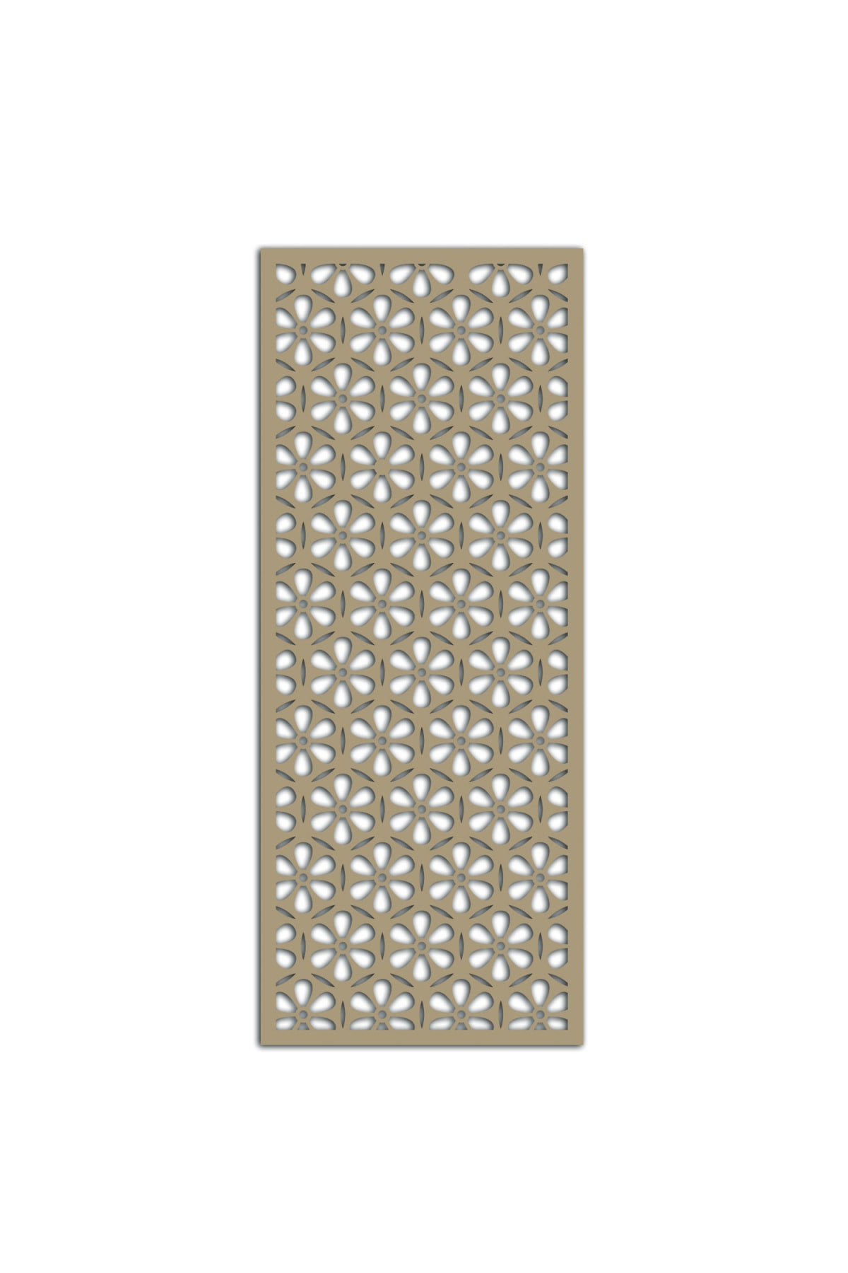 Liar Dekor Liar Ahşap Seperatör (Paravan) - KSP-23 - (18 mm) - (60 cm x 160 cm) - (Ham)