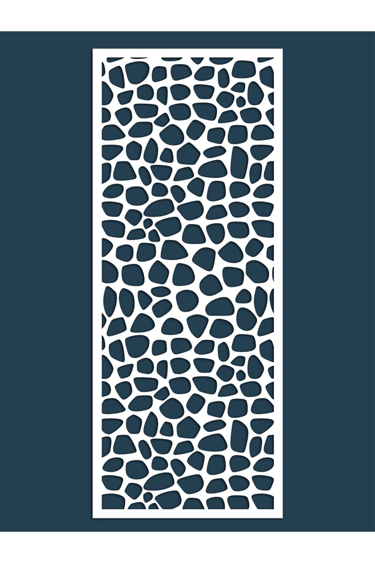 Liar Dekor Liar Ahşap Seperatör (Paravan) - KSP-11 - (18 mm) - (60 cm x 160 cm) - (Beyaz)