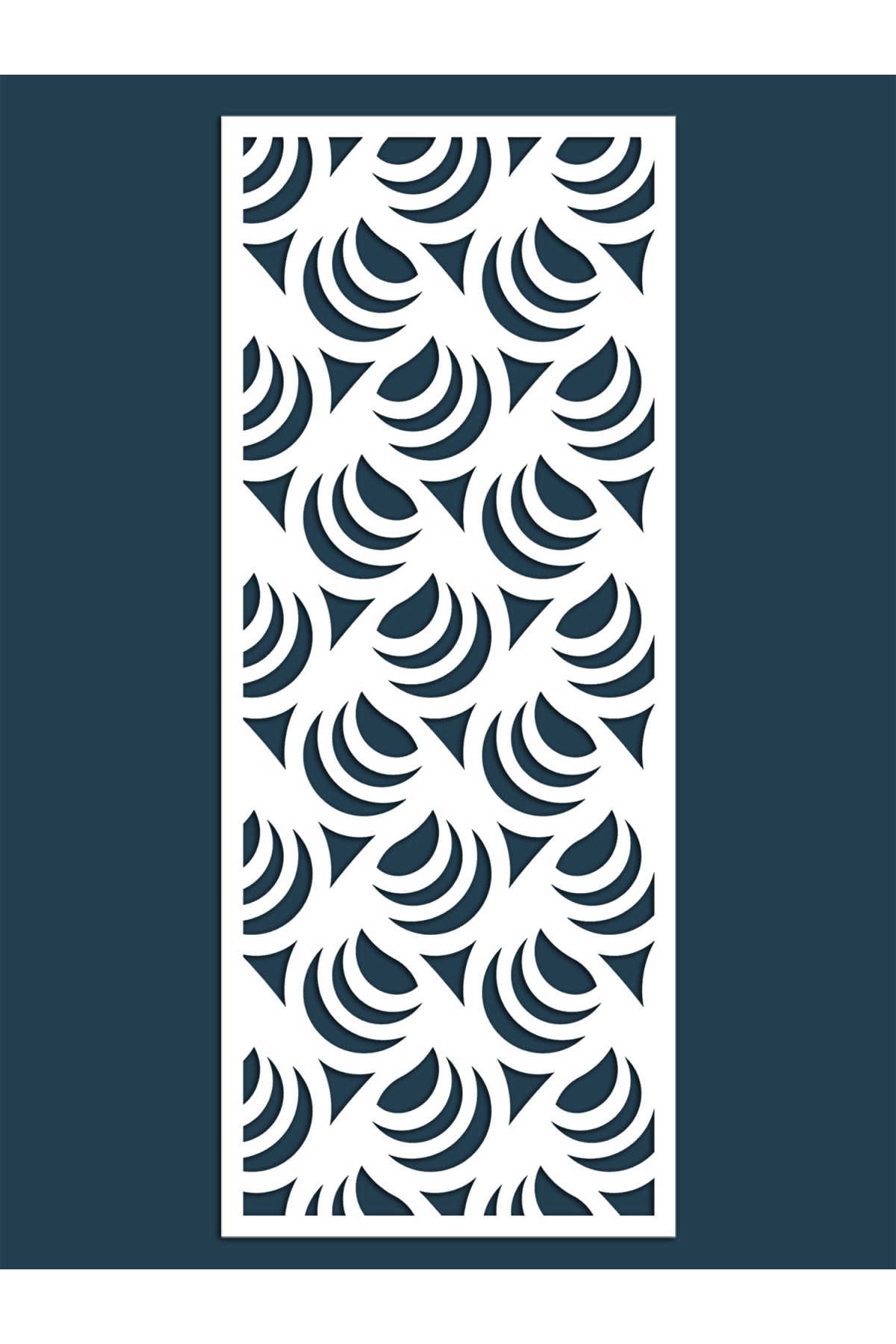 Liar Dekor Liar Ahşap Seperatör (Paravan) - KSP-17 - (18 mm) - (85 cm x 210 cm) - (Beyaz)