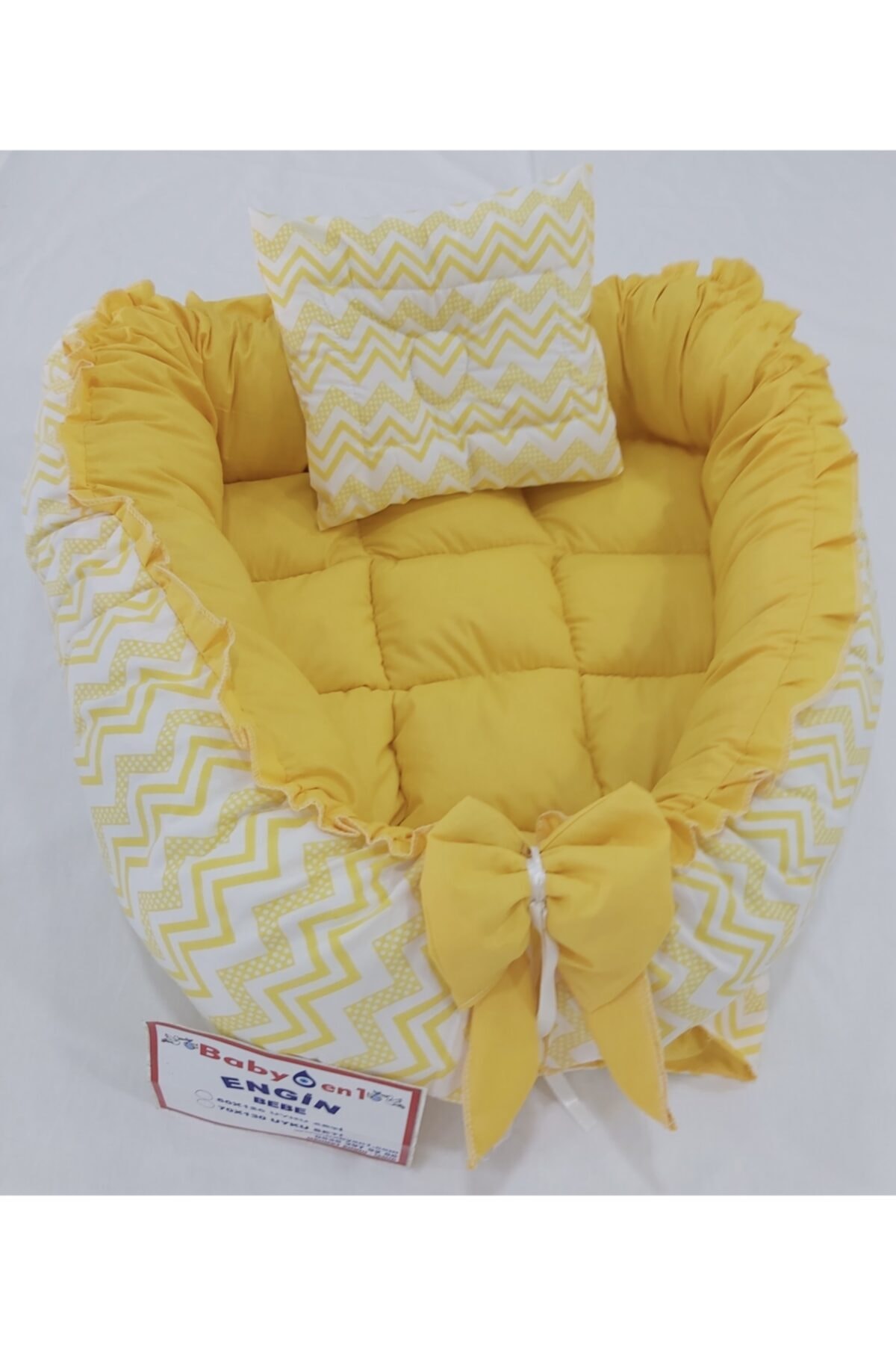 babyen1 Mini Babynest (ANNE YANI & OYUN MİNDERİ) %100 Pamuk