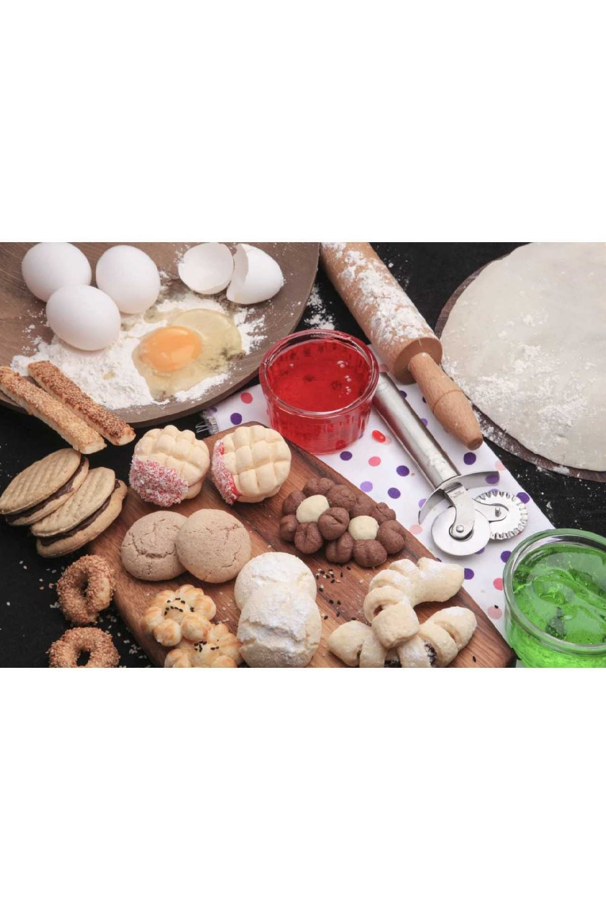 Liva Glutensiz Karışık Tatlı Kurabiye 100 g x 5 Adet