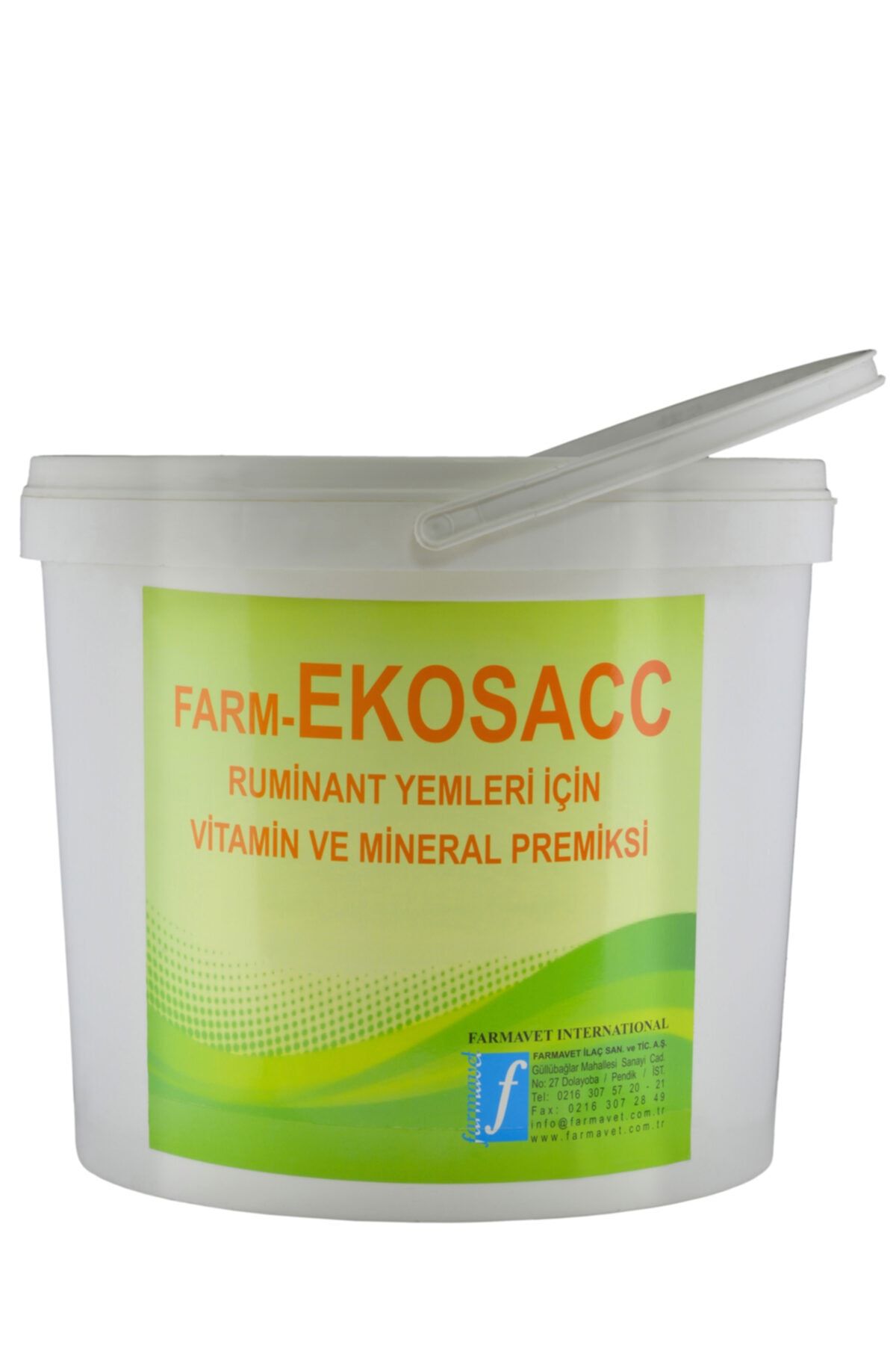 Farmavet Ekosacc Canlı Maya Katkısı 25 Kg (kova)