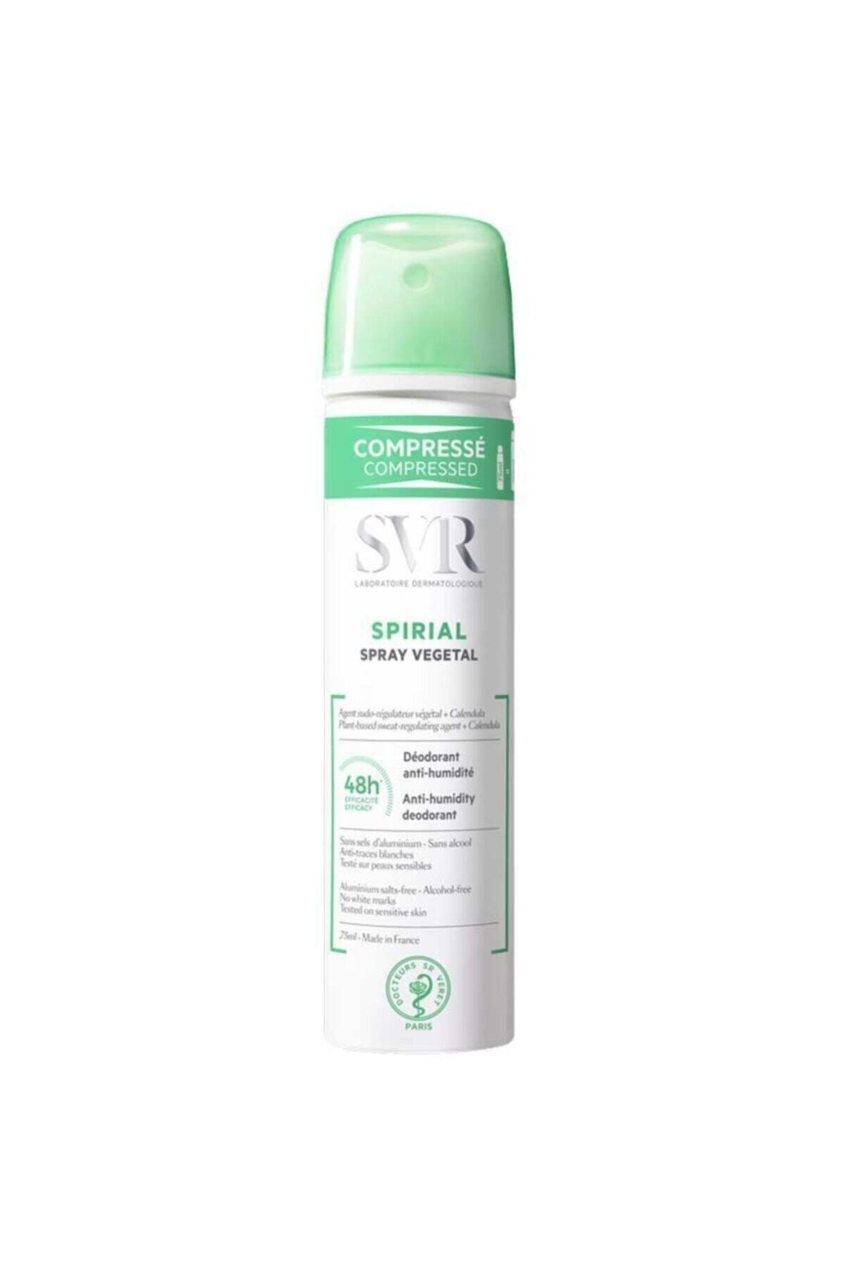 SVR Spirial Spray Vegetal Deodorant 48h 75 Ml