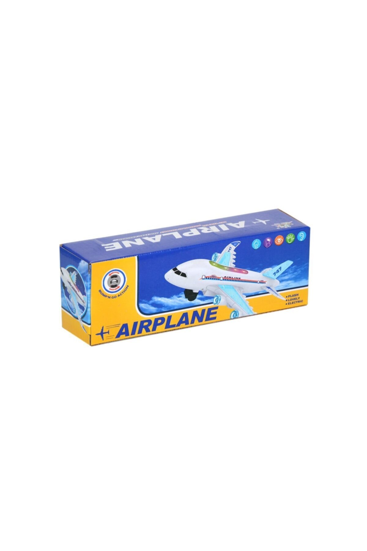 CanEm Oyuncak A380-900 Küçük Kutulu Pilli Yolcu Uçağı 72