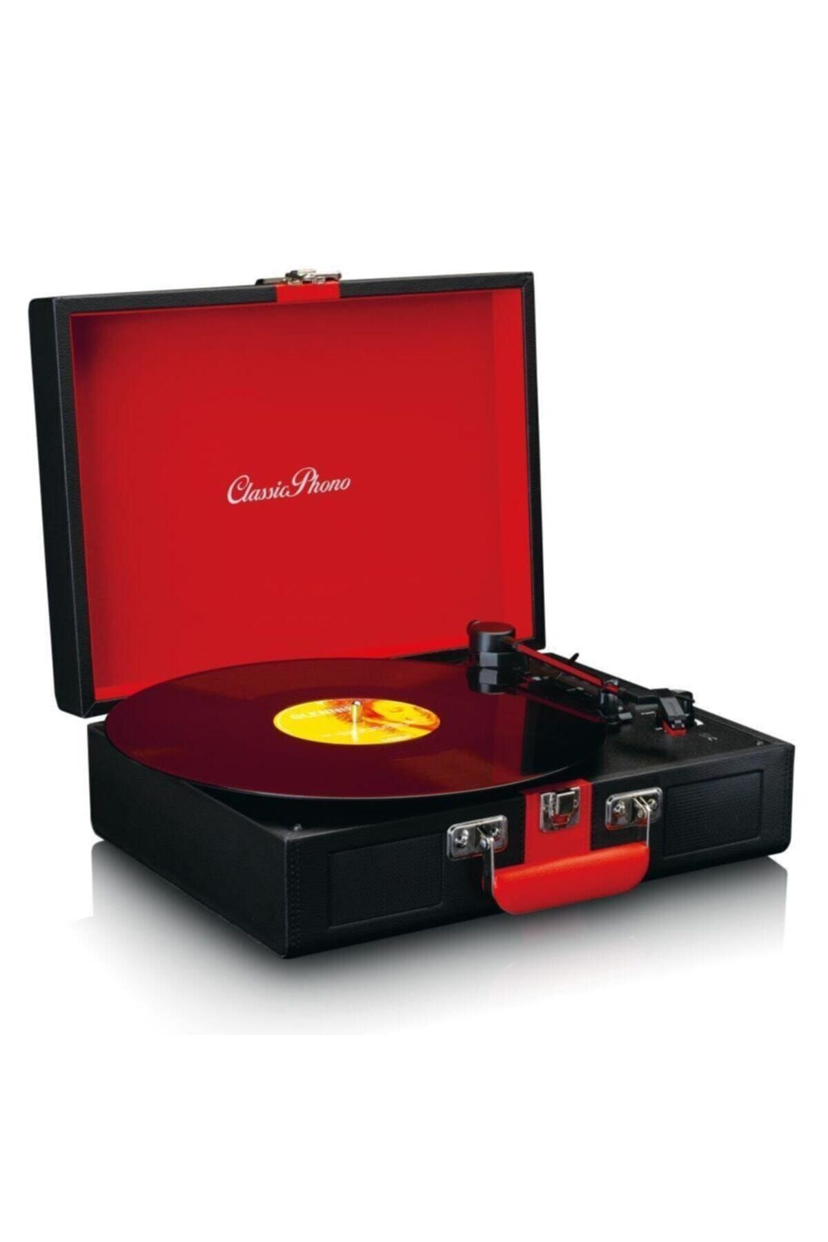 Lenco Classic Phono Tt-110 Siyah Hoparlörlü Bluetoothlu Pikap Plak Çalar