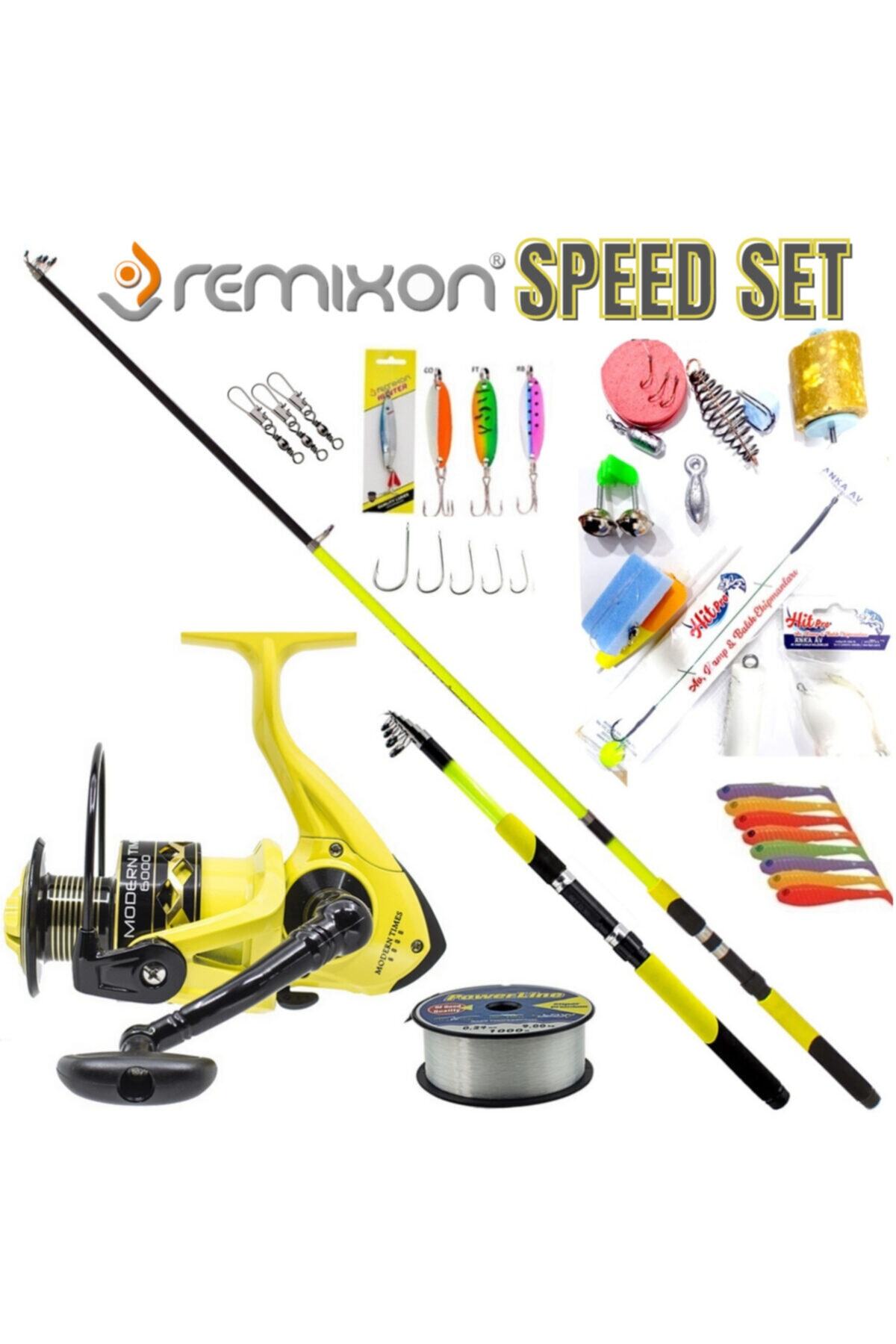 Remixon Modern Times Speed 1.80 Mt Olta Takımı 40 Lı Set Sarı