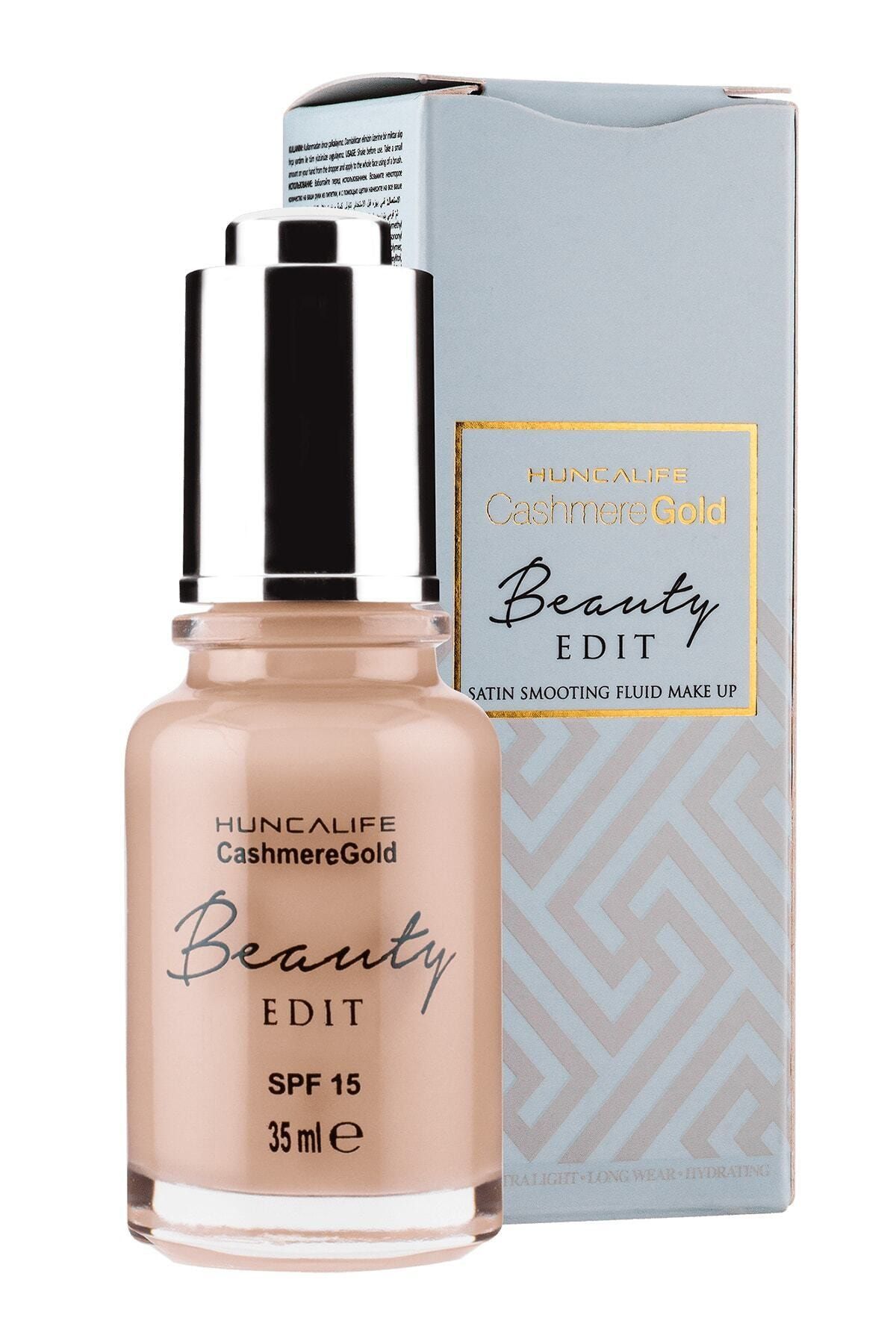 Huncalife Cashmere Gold Beauty Edit Serum Fondöten Kızıl Bej 35 ml 8690973718341
