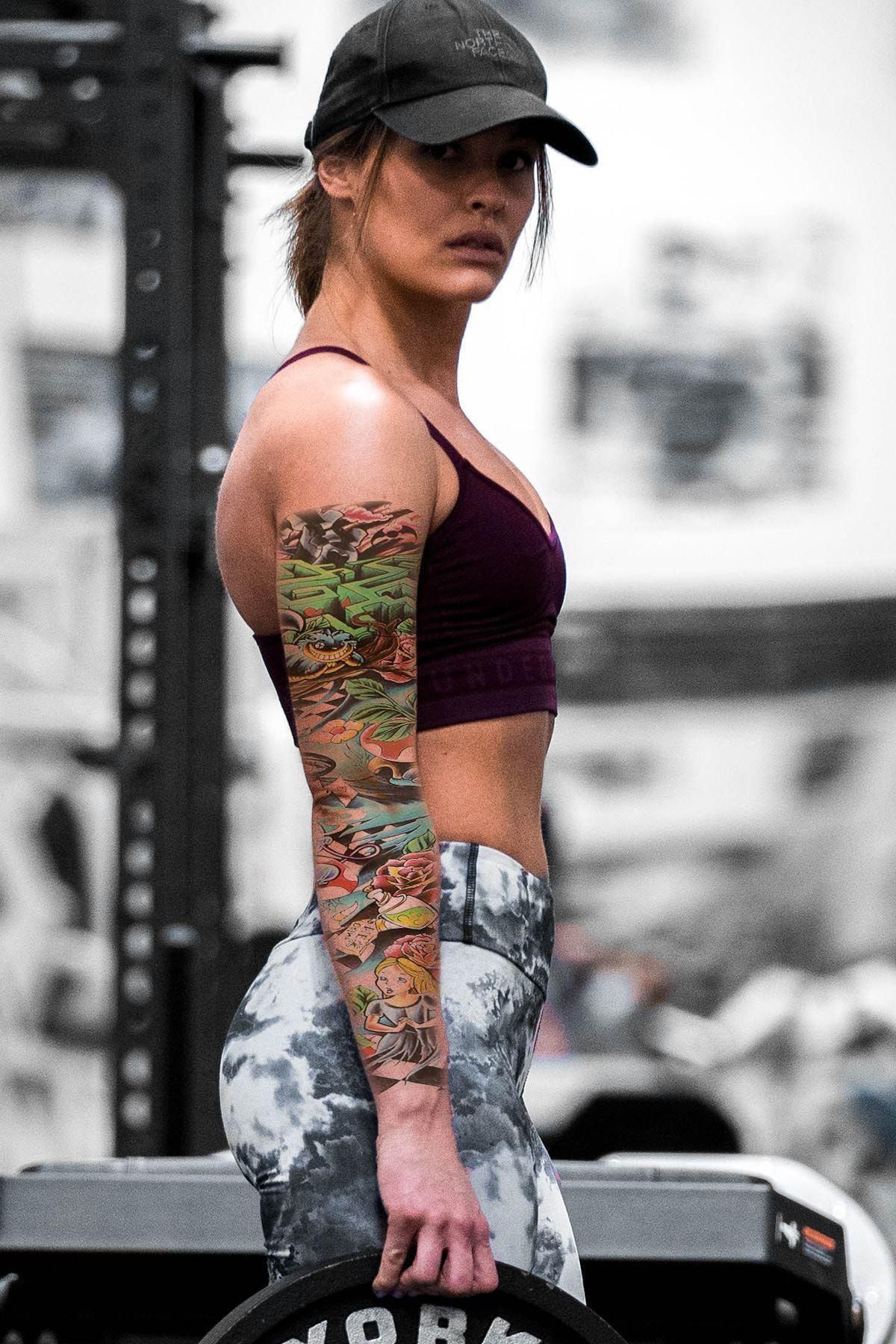 TAKIŞTIR Geçici Karışık Kol Dövme Tattoo