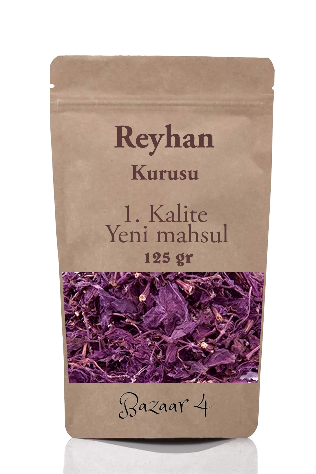 BAZAAR 4 Reyhan Kurusu 125 Gr 1.kalite Taze Yeni Mahsül