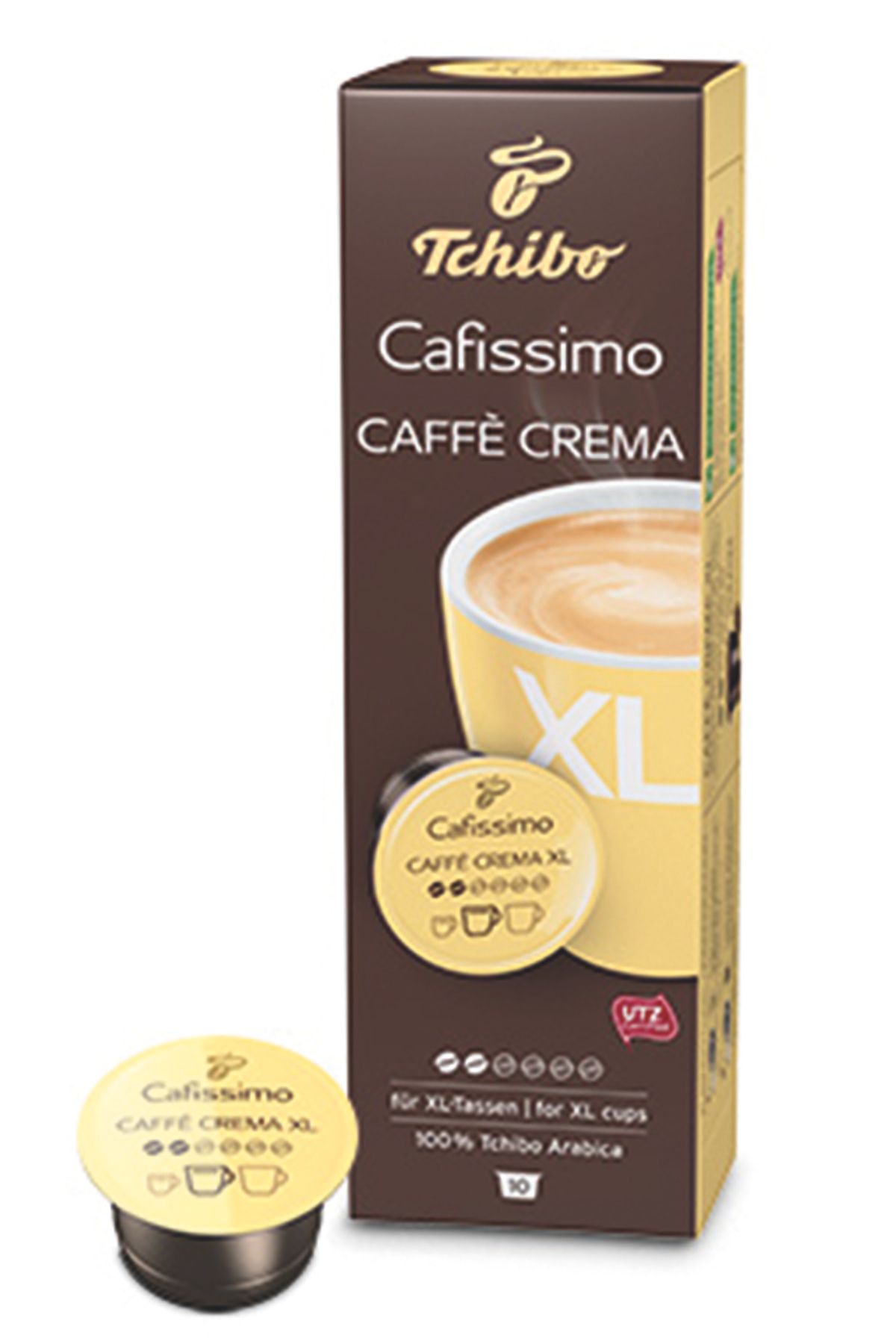 Tchibo Cafissimo Caffe Crema Xl 10'lu Kapsül Kahve