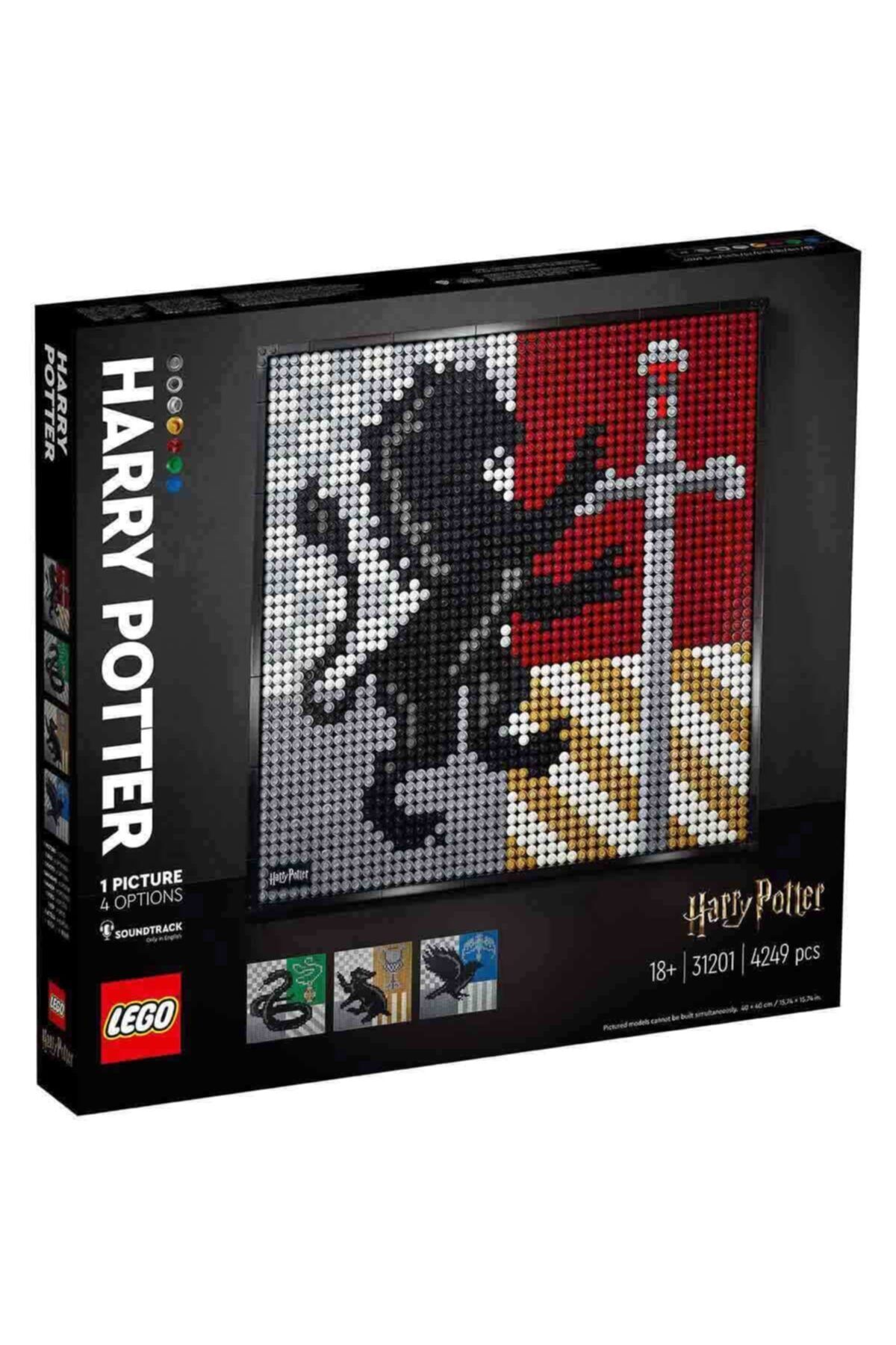 LEGO Art Harry Potter Hogwarts Crests 31201