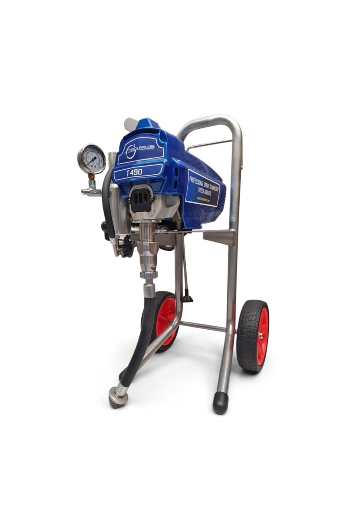 titech airless t 490 tekerlekli elektrikli airless boya makinasi pompasi kartsiz fiyati yorumlari trendyol