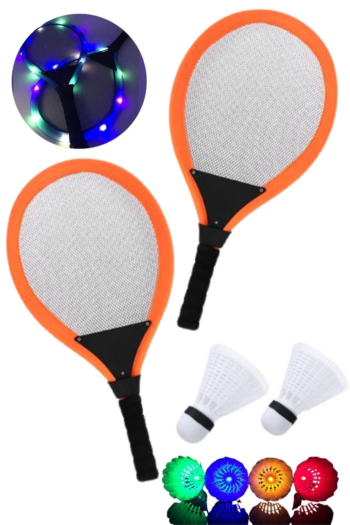 Buffer Işıklı Badminton Seti