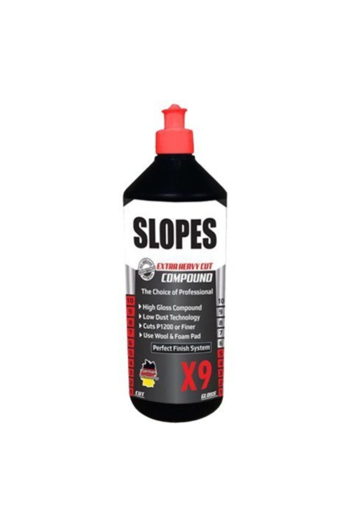 slopes X9 Agresif Çizik Çıkarıcı Pasta 1lt