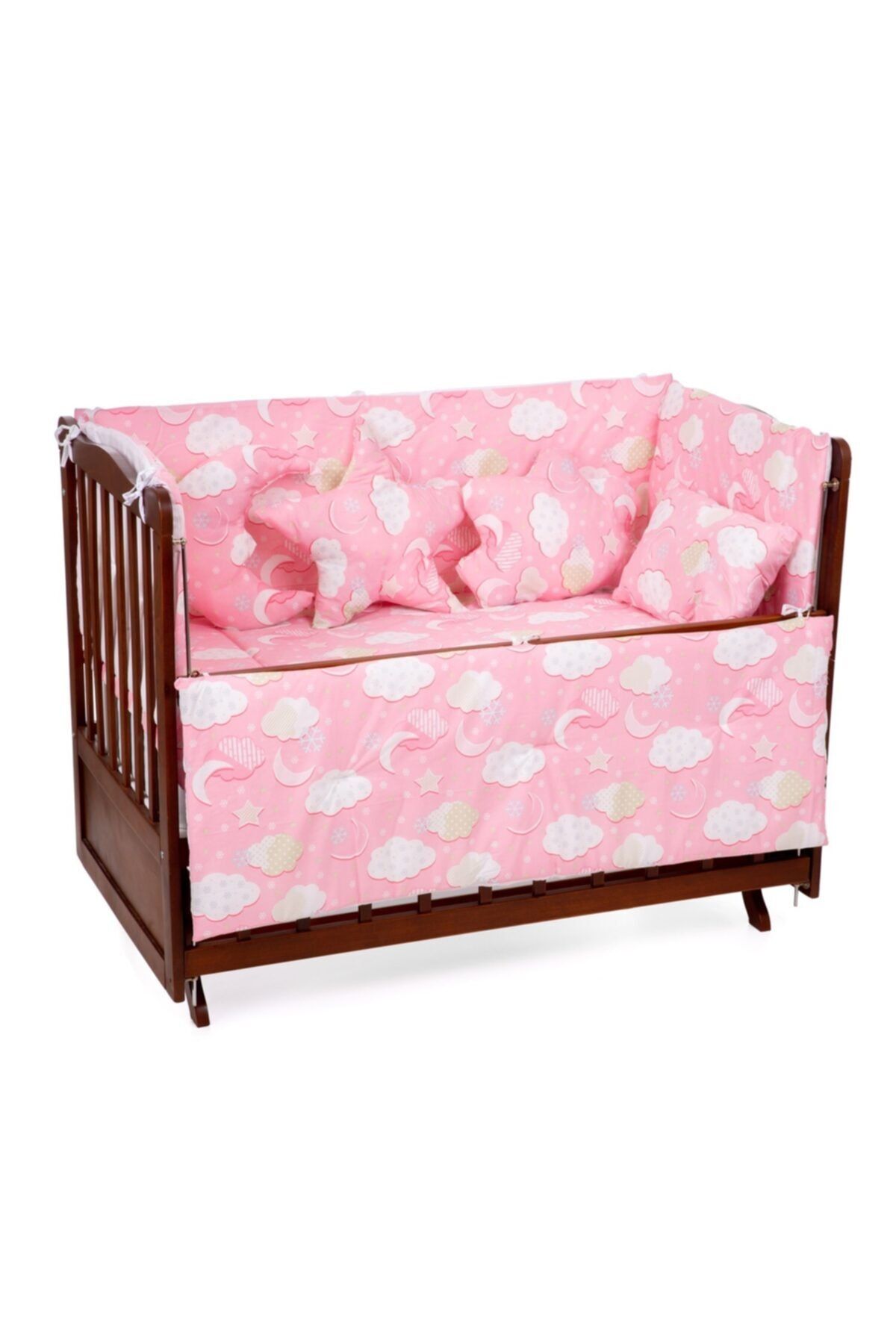 Sluupy Pink Cloud Uyku Seti 60x120 Cm 7 Parça