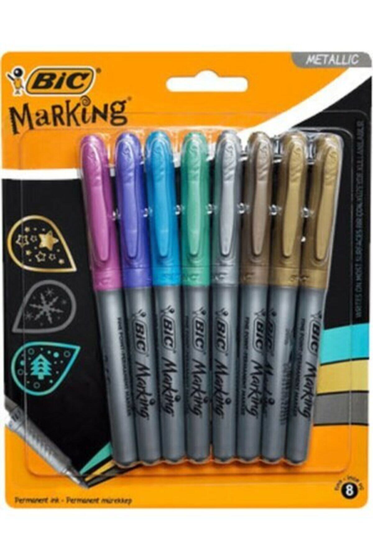 Bic Bıc Markıng 7 Renk +1 Hediyeli Metalik Permanent Markör