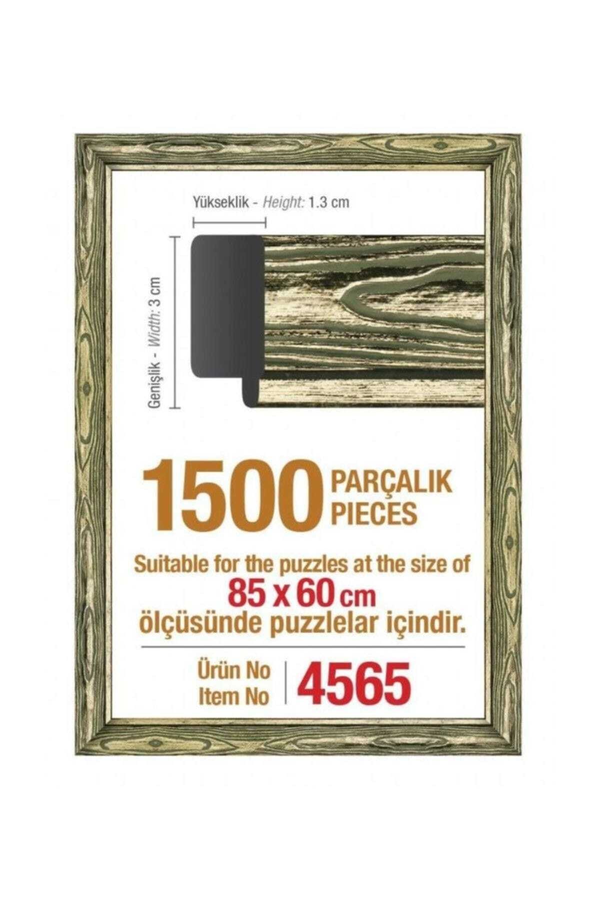 Heidi 4565 Platin Yaldız Hazır Puzzle Çerçevesi - 1500'Lük /