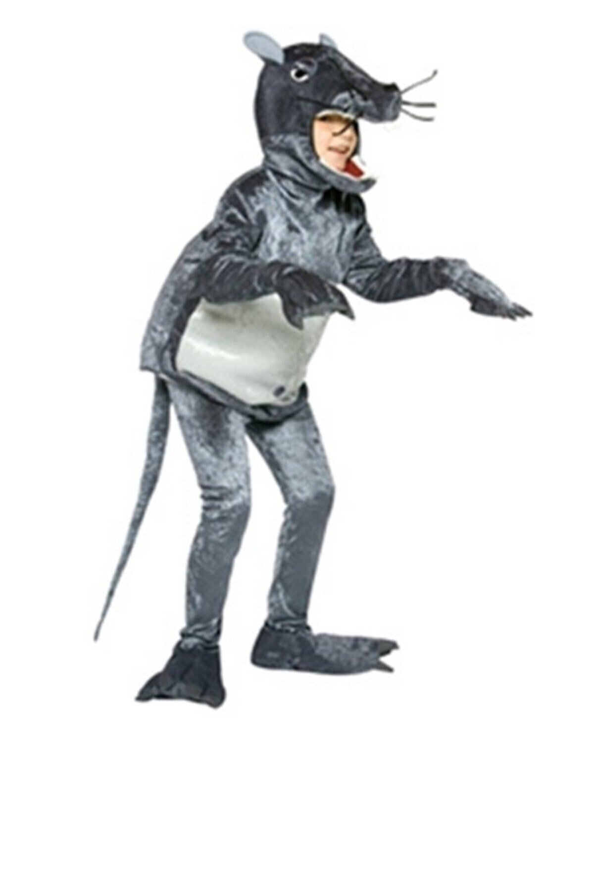 Bkmc Çocuk Gri Fare Kostümü