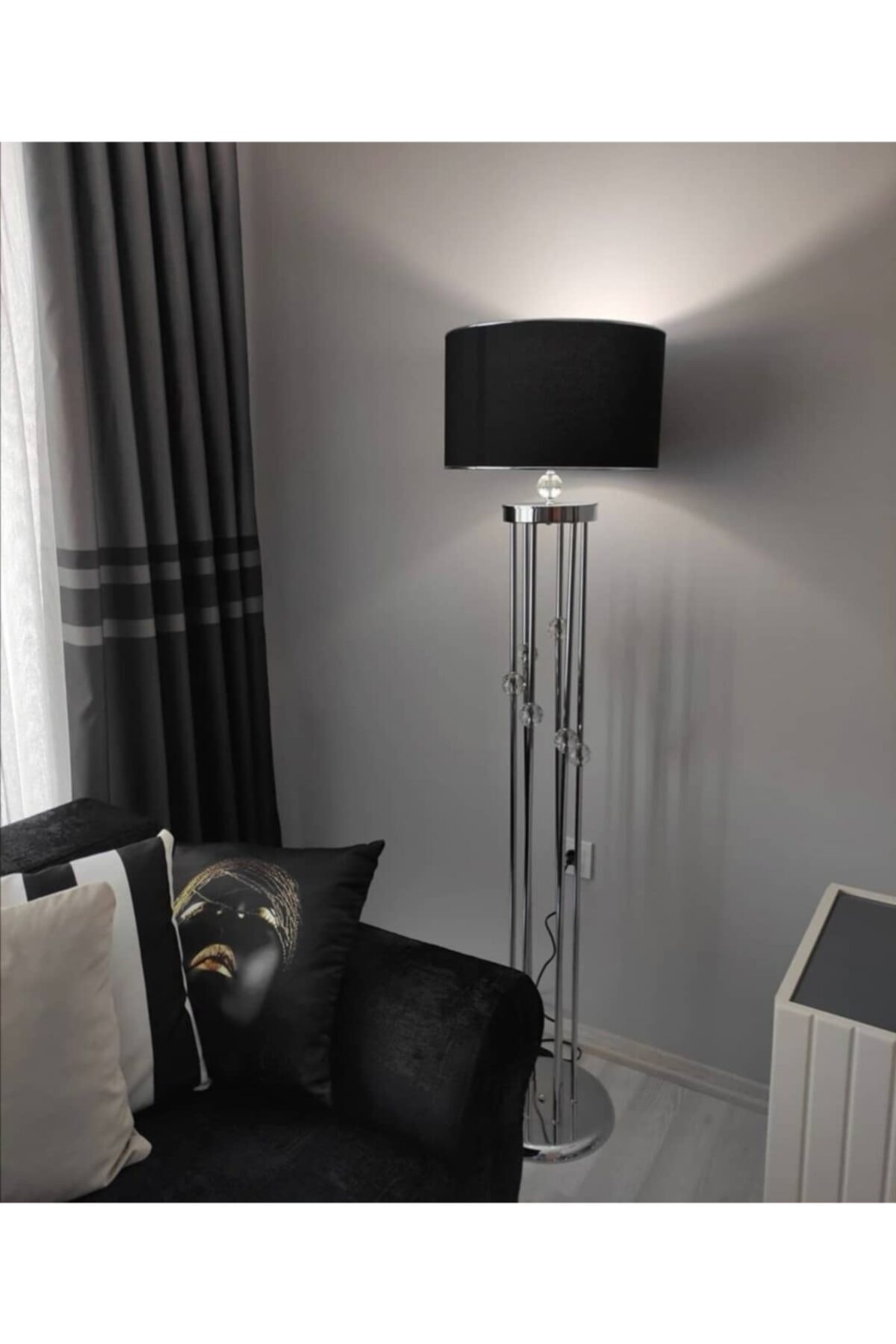 Arden Lambader Madrid Silver Series Gümüş Şapka Gümüş Siyah