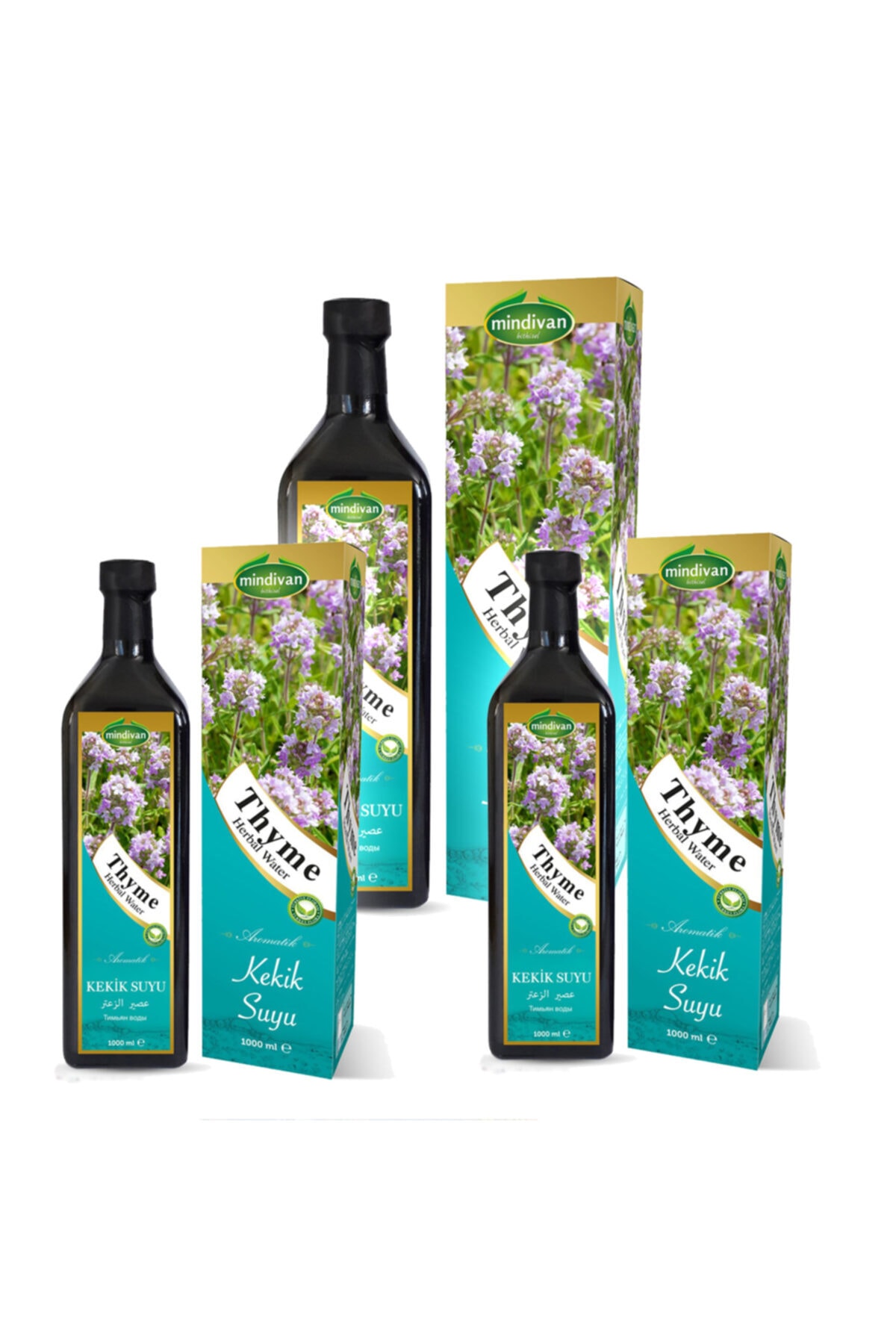 Mindivan Aromatik Kekik Suyu 1 lt X 3 Adet