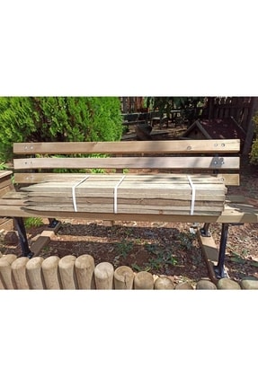 50 Adet Emprenyeli Ahşap Direk Herek Kazık (BAĞ KAZIĞI) 2,5x2,5x100cm Image 1