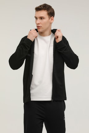 M-hunter Reflectıve Full Siyah Erkek Eşofman Üstü Image 5