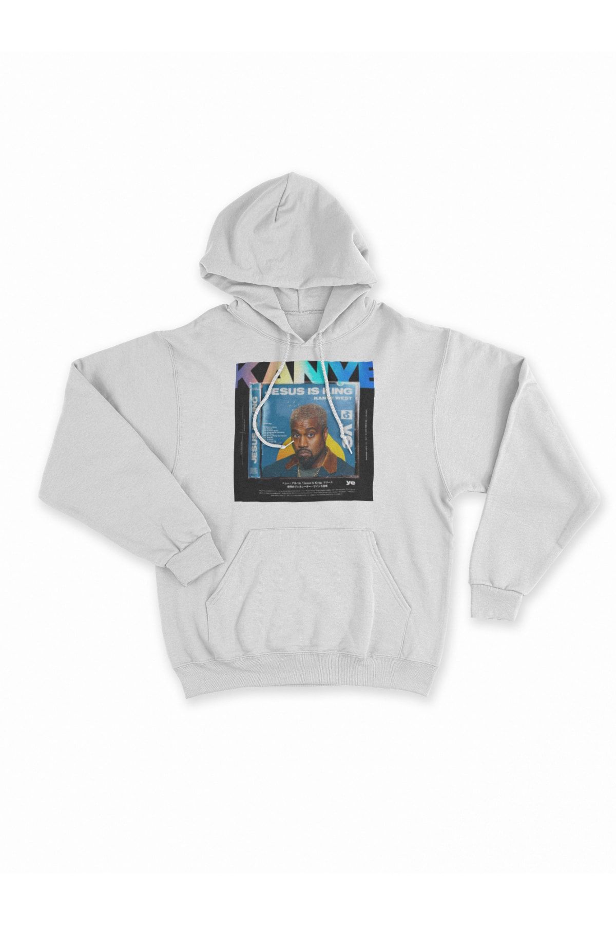 Kanye west discount white hoodie