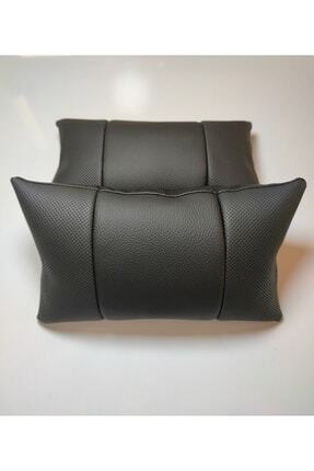 Oto 2li Deri Boyun Yastık-araç Boyun Yastığı - Araç Içi Deri Boyun Yastığı 2 Li Image 1