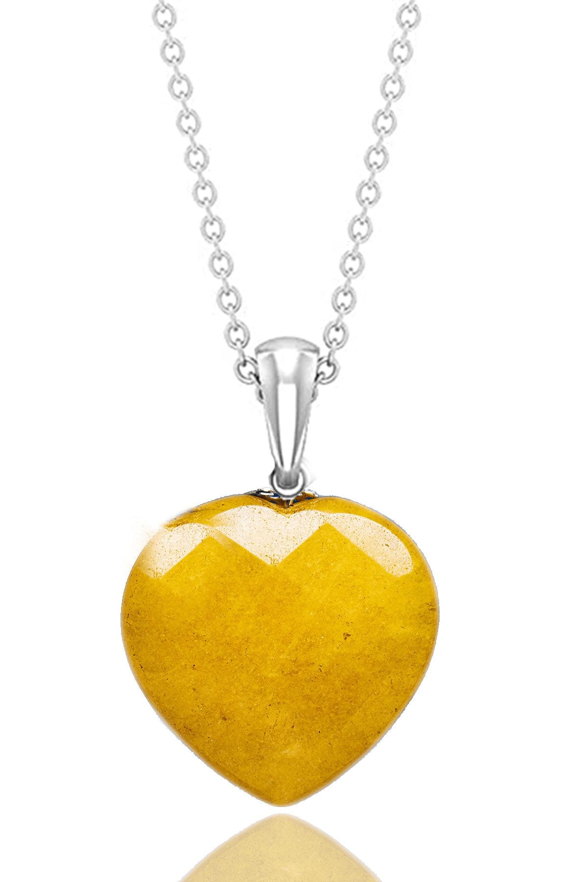 Yellow on sale stone necklace