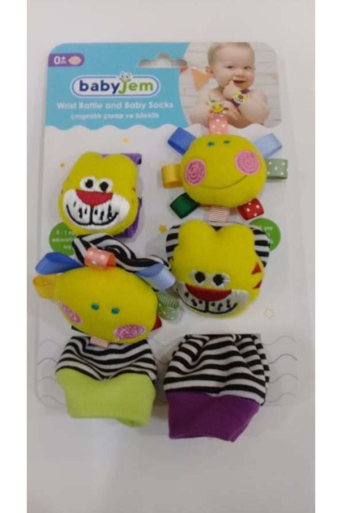 babyjem oyuncakli cingirakli corap patik ve el bilekligi fiyati yorumlari trendyol